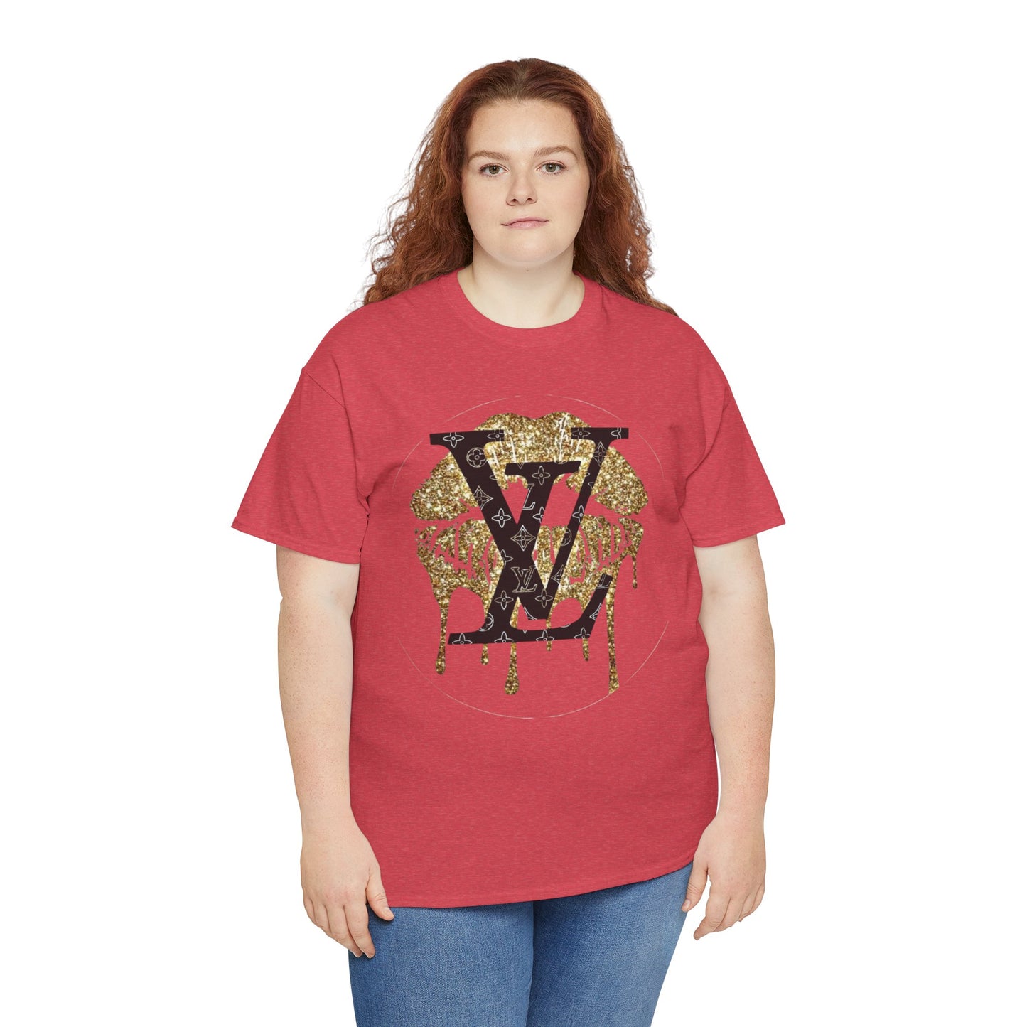 Stylish Statement Tee, Unisex Heavy Cotton T-Shirt, Casual Wear, Fashion Gift, Streetwear Essential, Trendy Graphic Shirt