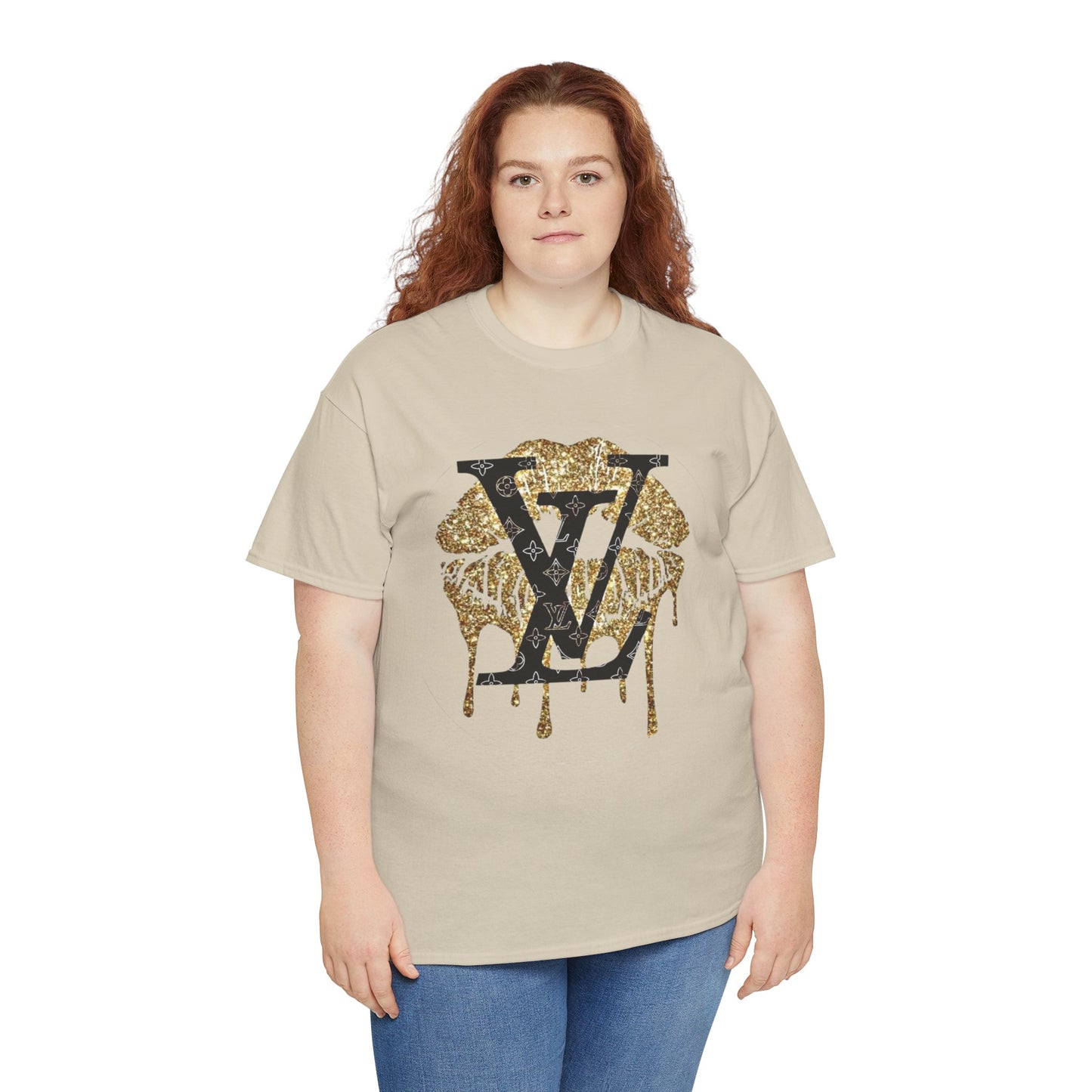 Stylish Statement Tee, Unisex Heavy Cotton T-Shirt, Casual Wear, Fashion Gift, Streetwear Essential, Trendy Graphic Shirt