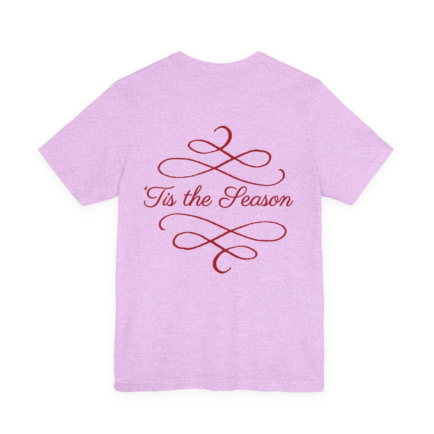 Merry Christmas Unisex Tee, Holiday T-Shirt, Festive Short Sleeve Shirt, Christmas Gift, Seasonal Apparel