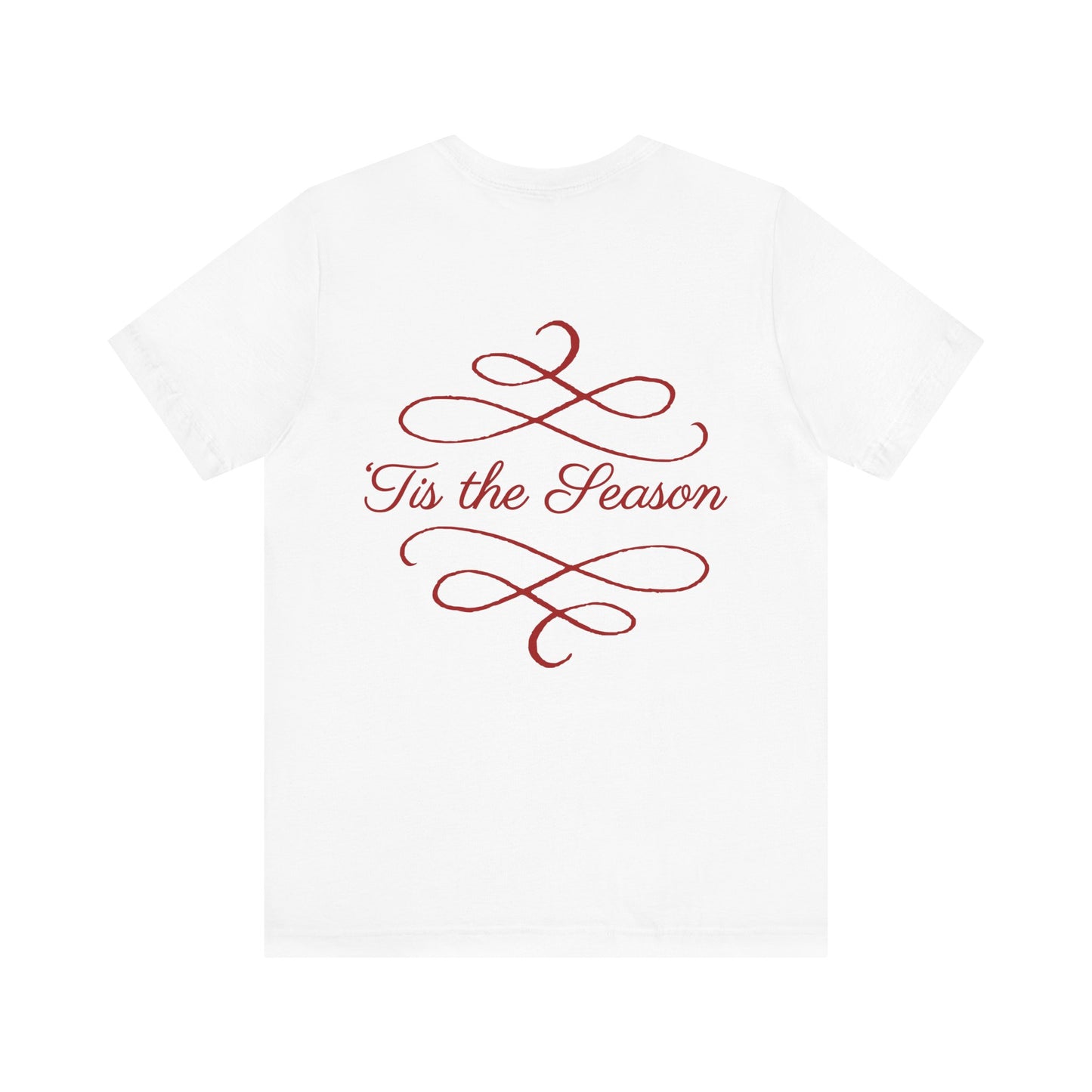 Merry Christmas Unisex Tee, Holiday T-Shirt, Festive Short Sleeve Shirt, Christmas Gift, Seasonal Apparel