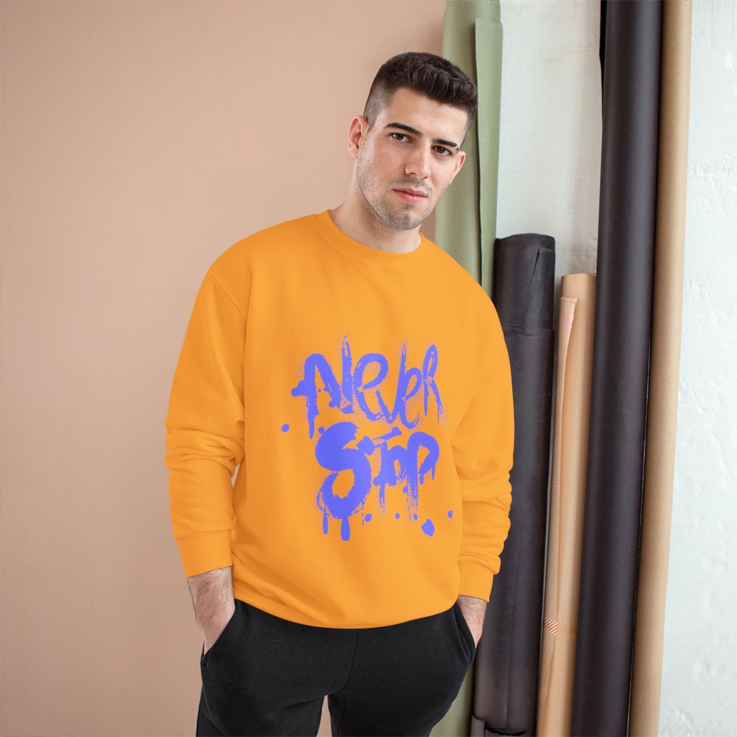 Champion Sweatshirt - Urban Streetwear, Stylish Casual Wear, Gift for Teens, Cool Graphic Top
