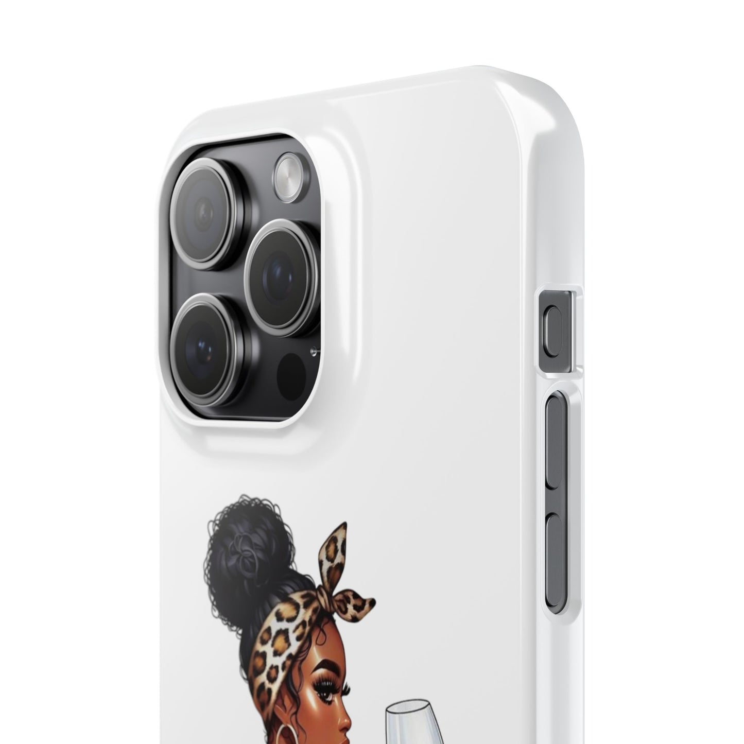 Stylish Slim Phone Case – Make Yourself a Priority, Chic Phone Cover, Gift for Her, Trendy Tech Accessory, Motivational Case