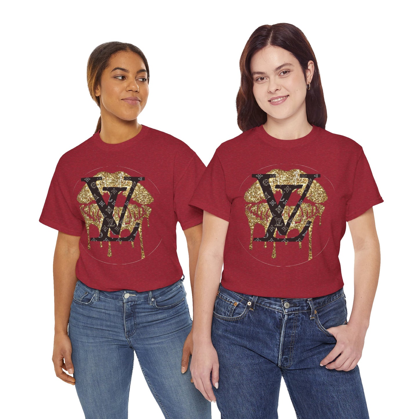 Stylish Statement Tee, Unisex Heavy Cotton T-Shirt, Casual Wear, Fashion Gift, Streetwear Essential, Trendy Graphic Shirt