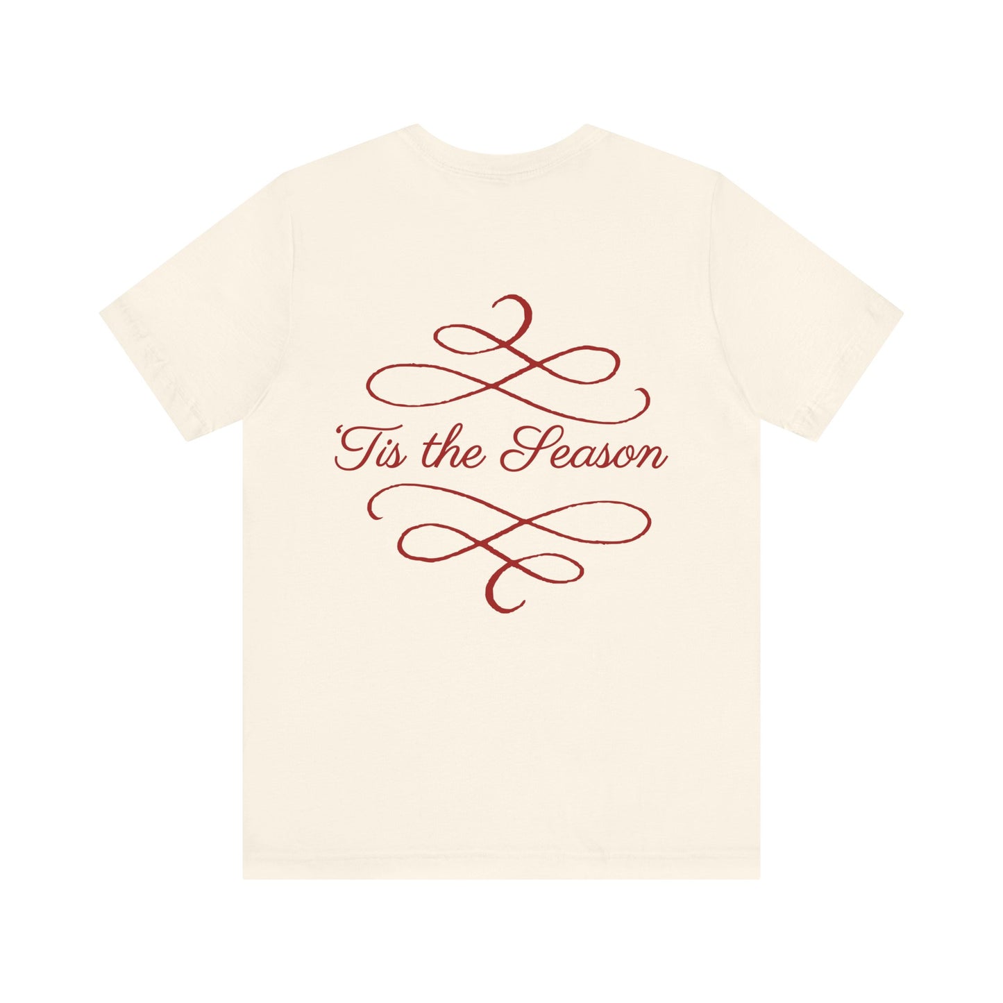 Merry Christmas Unisex Tee, Holiday T-Shirt, Festive Short Sleeve Shirt, Christmas Gift, Seasonal Apparel