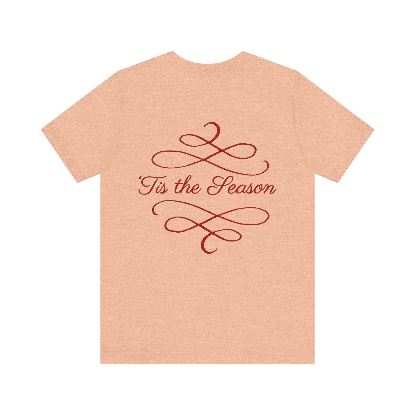 Merry Christmas Unisex Tee, Holiday T-Shirt, Festive Short Sleeve Shirt, Christmas Gift, Seasonal Apparel