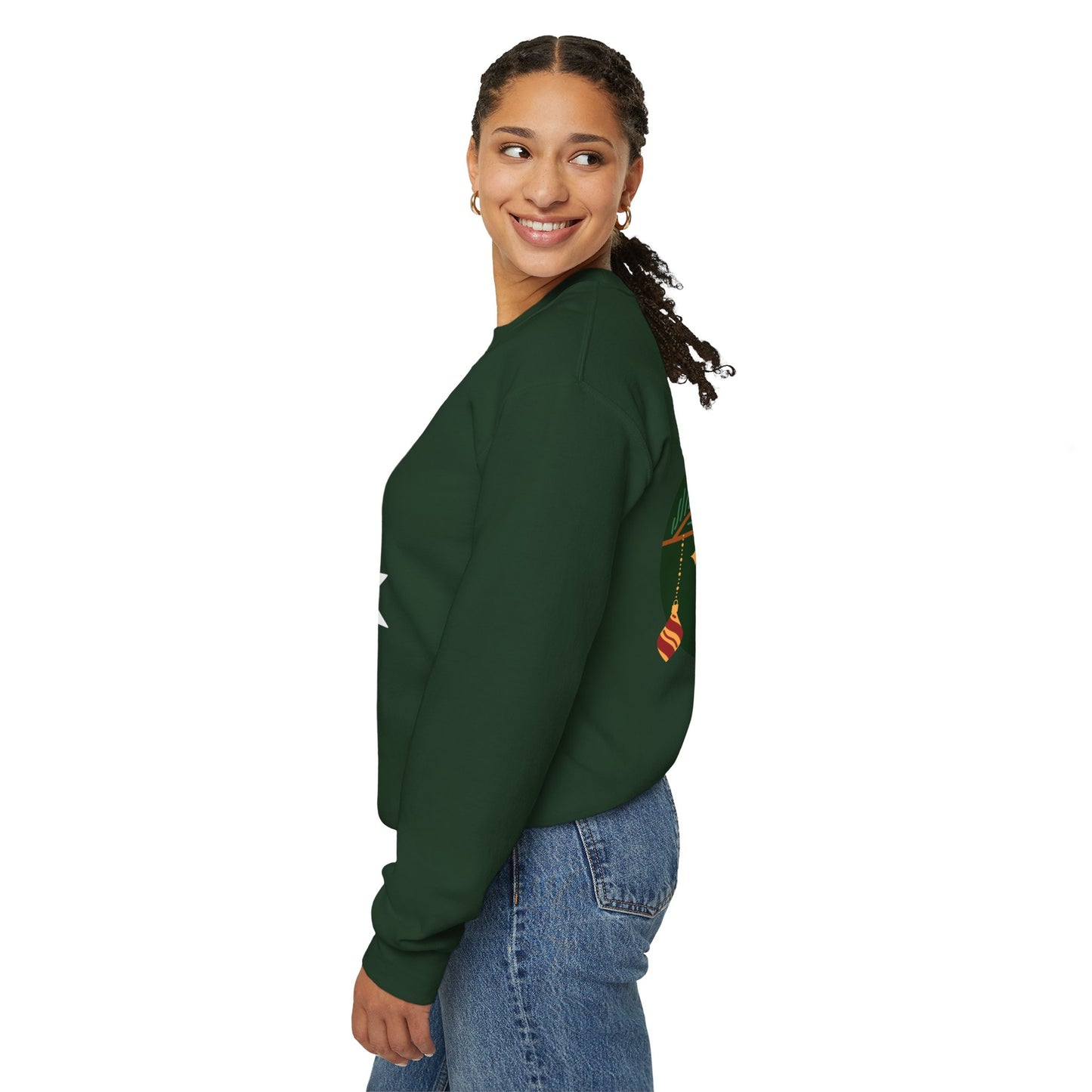 Merry Christmas Unisex Crewneck Sweatshirt, Holiday Sweater, Christmas Gift, Cozy Crewneck, Winter Fashion