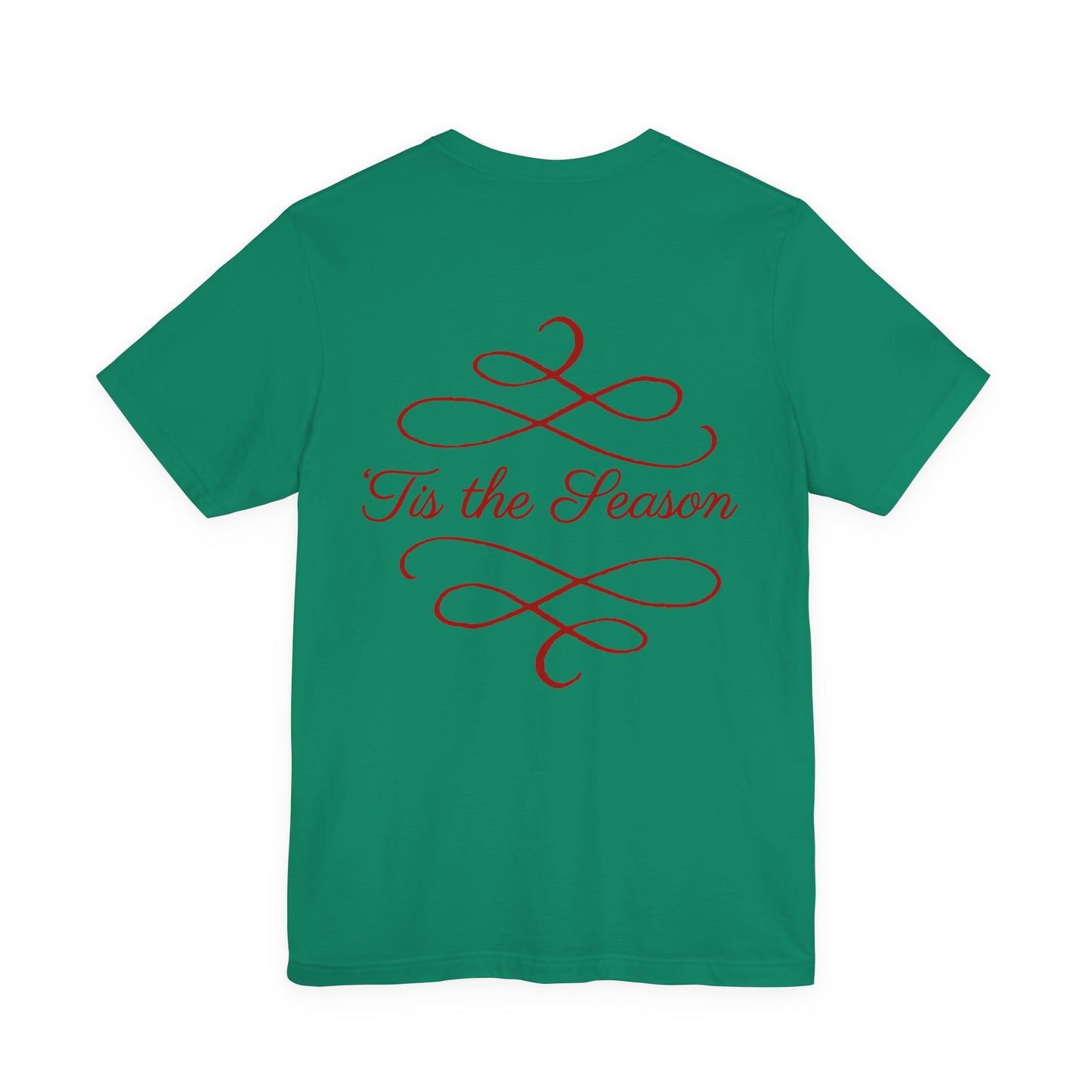 Merry Christmas Unisex Tee, Holiday T-Shirt, Festive Short Sleeve Shirt, Christmas Gift, Seasonal Apparel