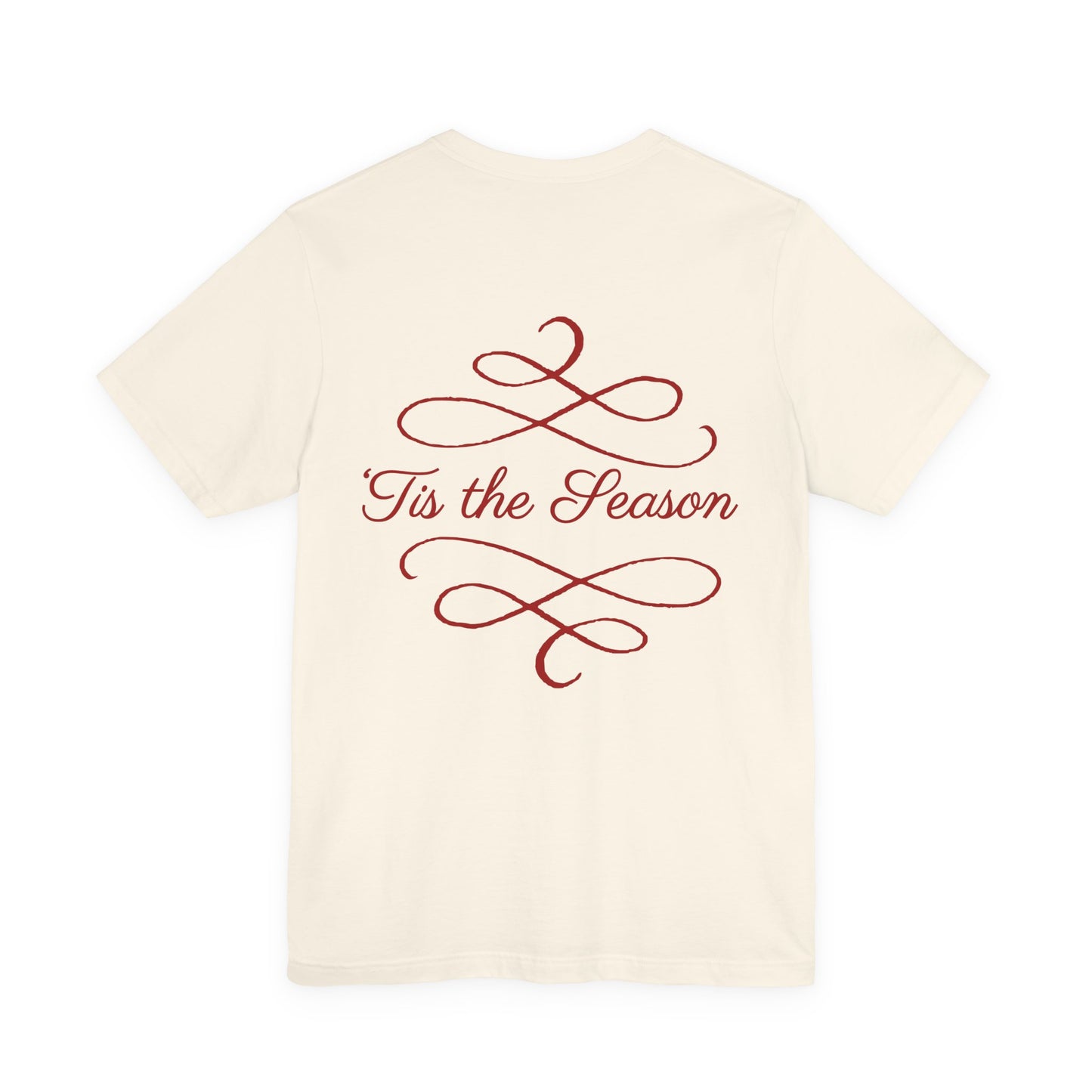Merry Christmas Unisex Tee, Holiday T-Shirt, Festive Short Sleeve Shirt, Christmas Gift, Seasonal Apparel