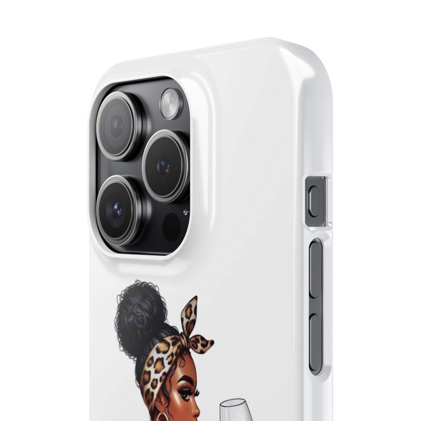 Stylish Slim Phone Case – Make Yourself a Priority, Chic Phone Cover, Gift for Her, Trendy Tech Accessory, Motivational Case