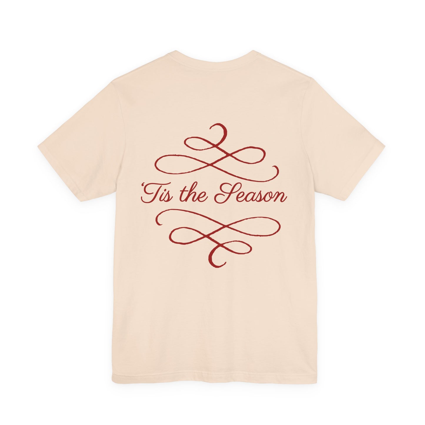 Merry Christmas Unisex Tee, Holiday T-Shirt, Festive Short Sleeve Shirt, Christmas Gift, Seasonal Apparel