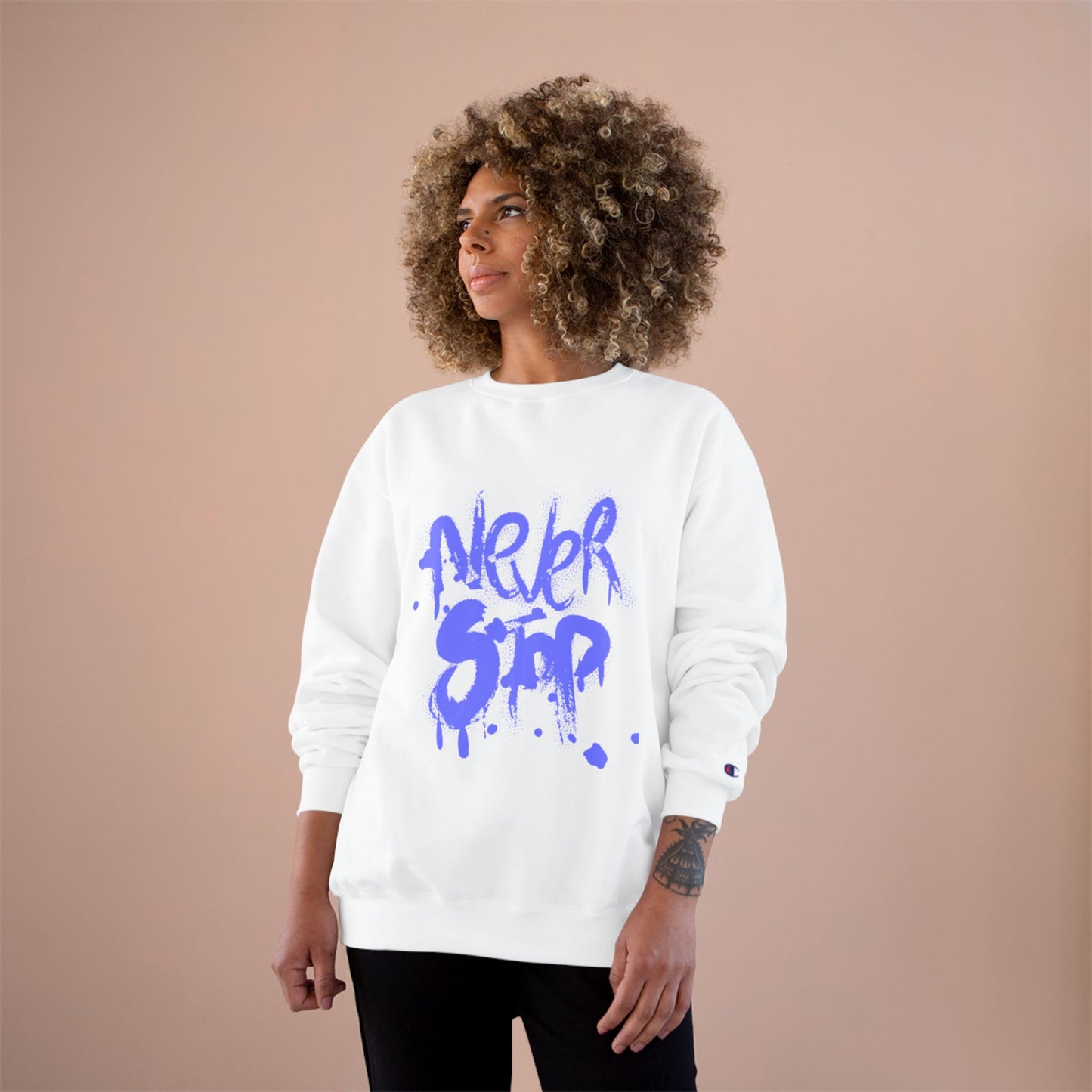 Champion Sweatshirt - Urban Streetwear, Stylish Casual Wear, Gift for Teens, Cool Graphic Top