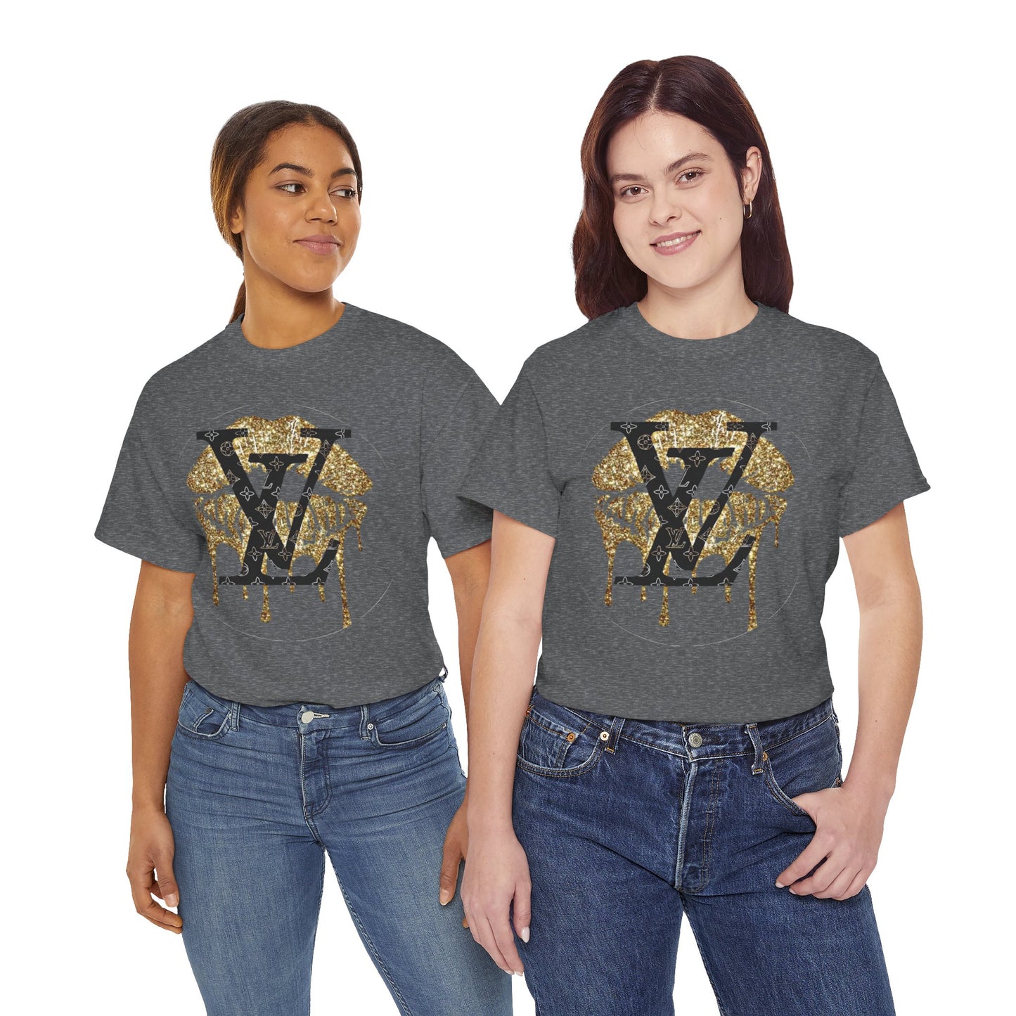 Stylish Statement Tee, Unisex Heavy Cotton T-Shirt, Casual Wear, Fashion Gift, Streetwear Essential, Trendy Graphic Shirt