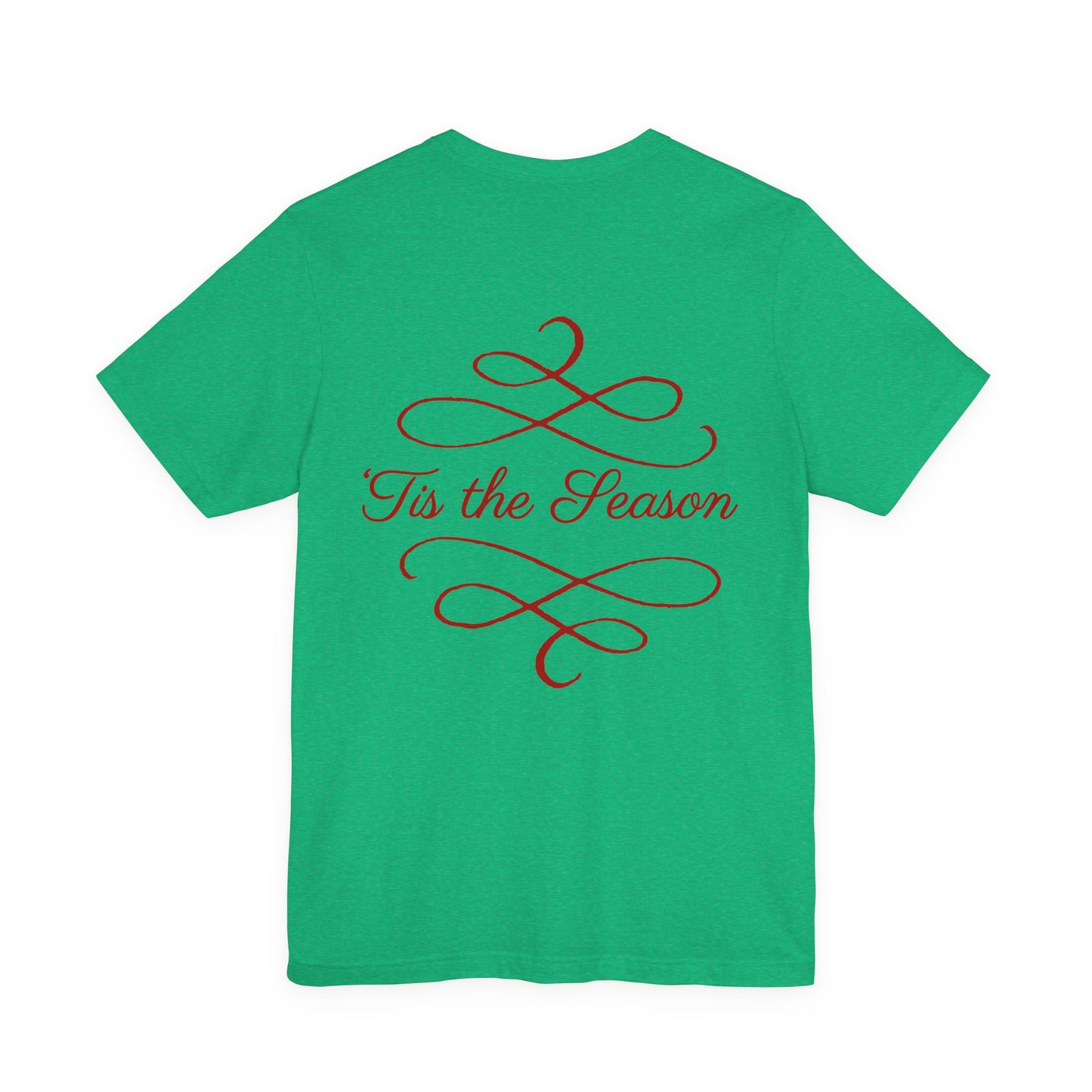 Merry Christmas Unisex Tee, Holiday T-Shirt, Festive Short Sleeve Shirt, Christmas Gift, Seasonal Apparel