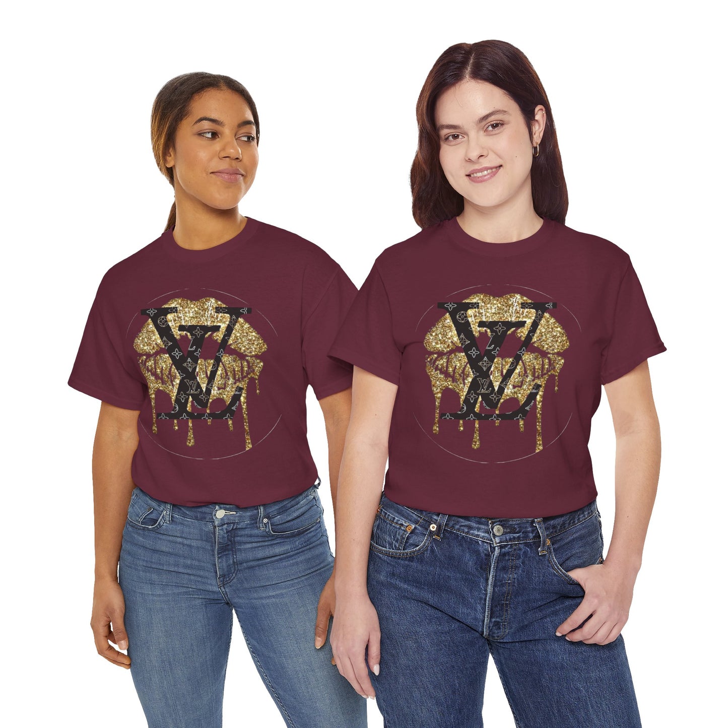 Stylish Statement Tee, Unisex Heavy Cotton T-Shirt, Casual Wear, Fashion Gift, Streetwear Essential, Trendy Graphic Shirt