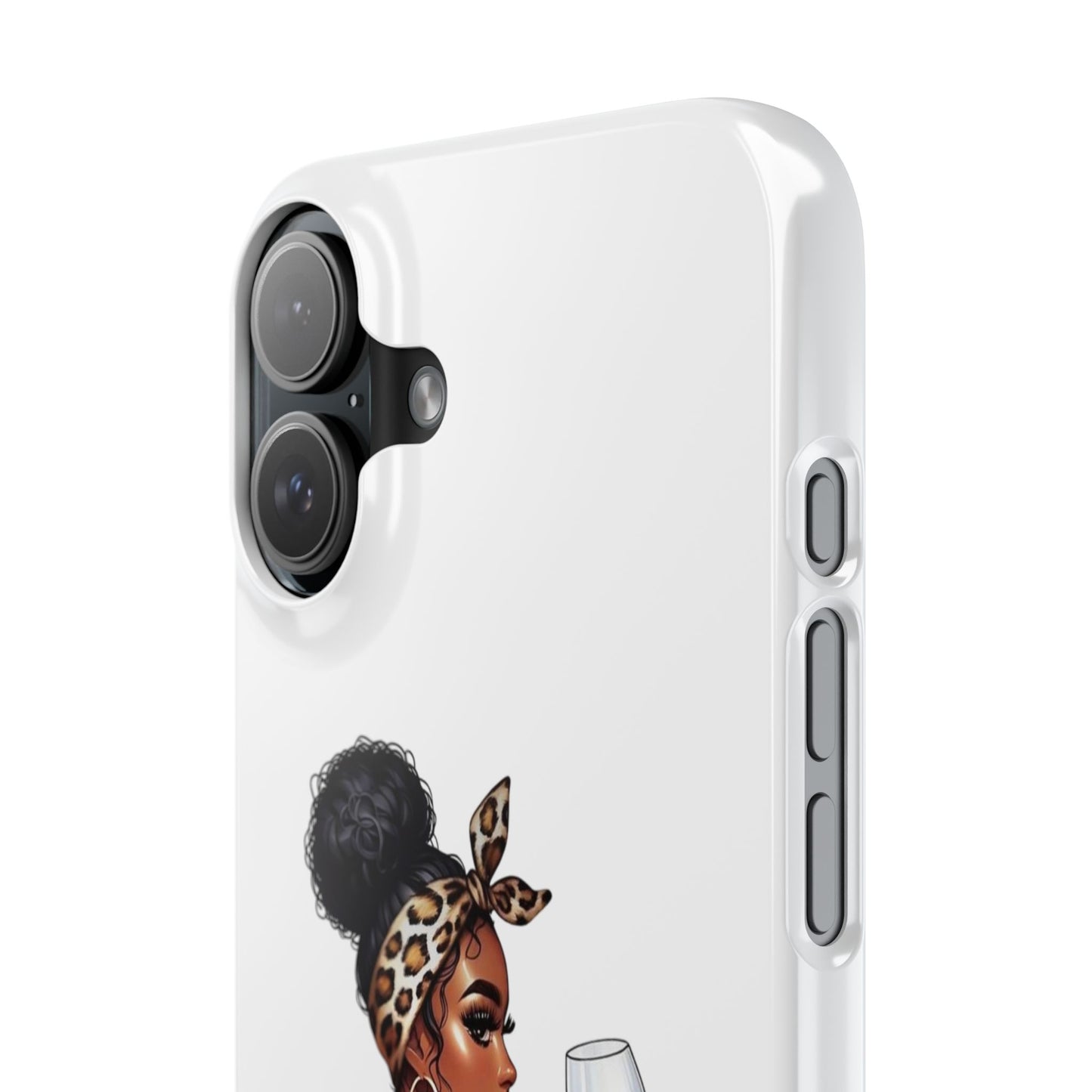 Stylish Slim Phone Case – Make Yourself a Priority, Chic Phone Cover, Gift for Her, Trendy Tech Accessory, Motivational Case
