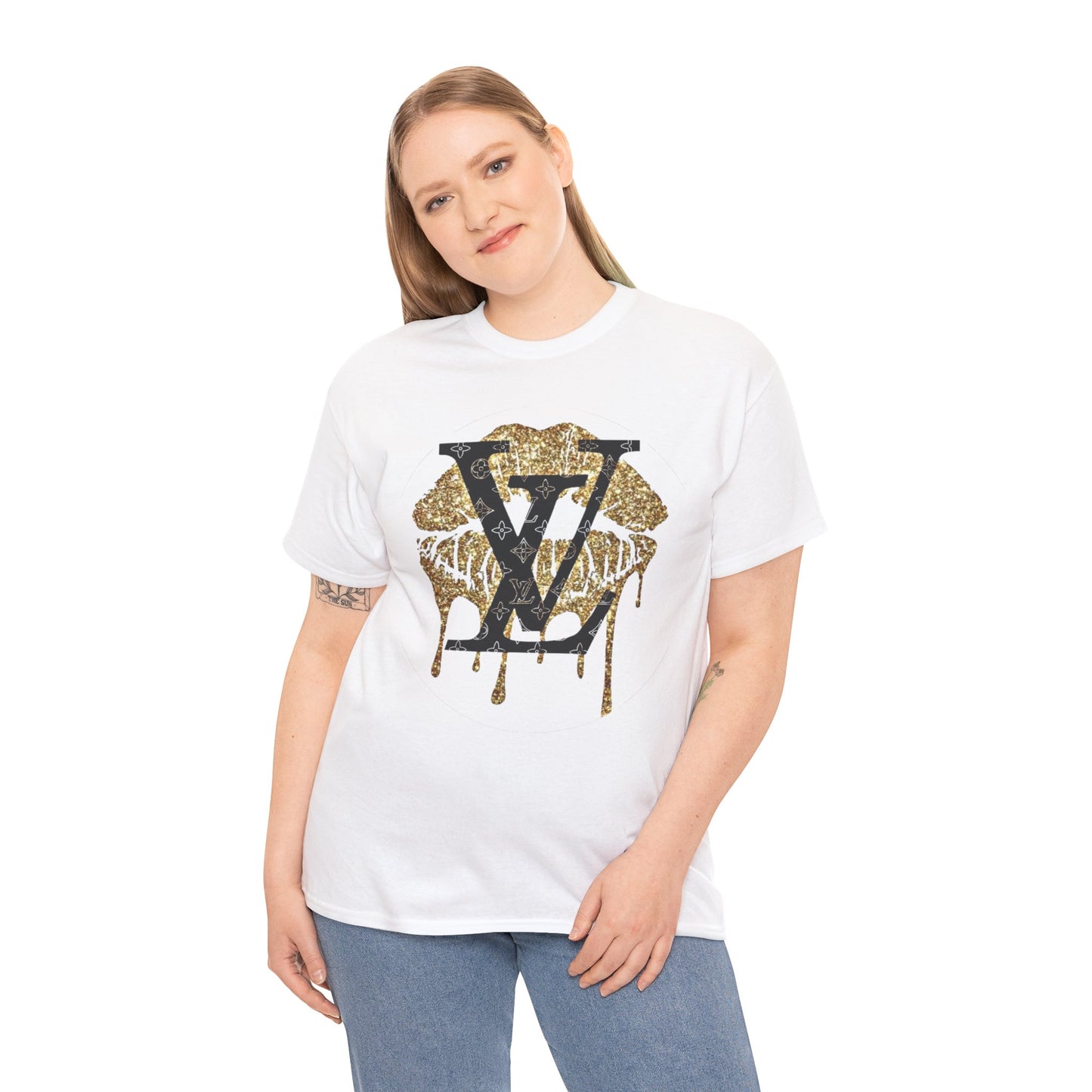 Stylish Statement Tee, Unisex Heavy Cotton T-Shirt, Casual Wear, Fashion Gift, Streetwear Essential, Trendy Graphic Shirt