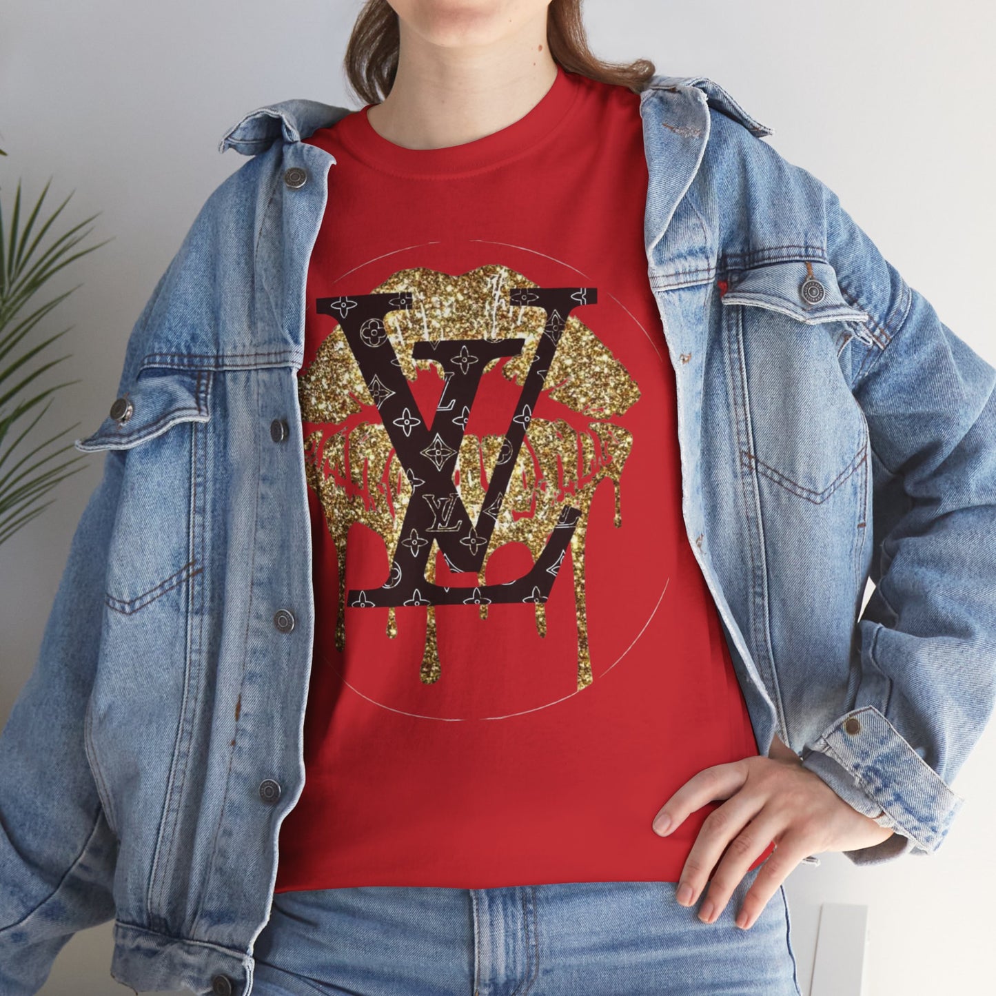 Stylish Statement Tee, Unisex Heavy Cotton T-Shirt, Casual Wear, Fashion Gift, Streetwear Essential, Trendy Graphic Shirt