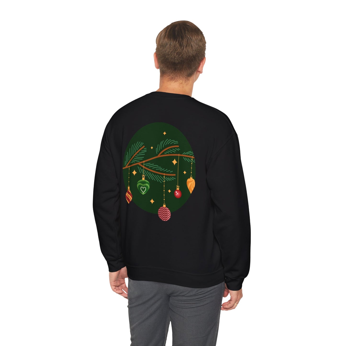 Merry Christmas Unisex Crewneck Sweatshirt, Holiday Sweater, Christmas Gift, Cozy Crewneck, Winter Fashion