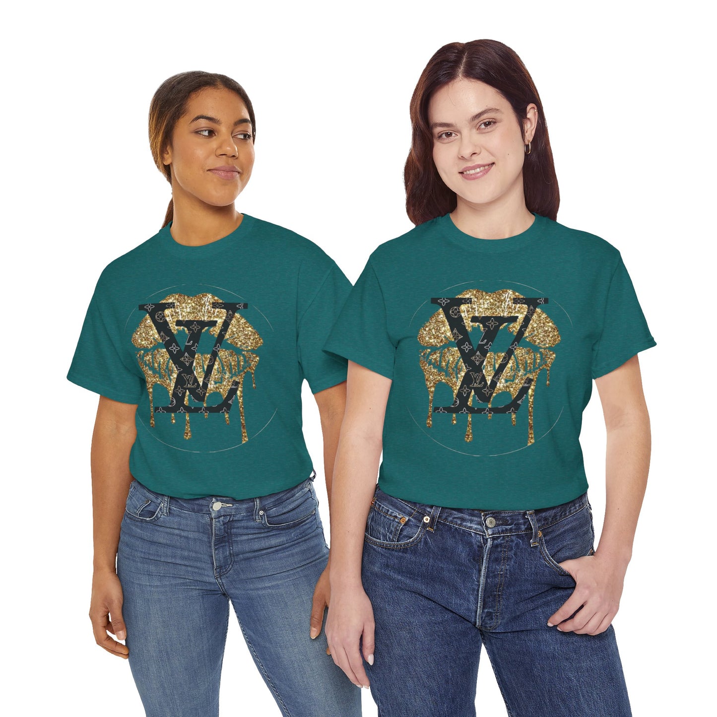 Stylish Statement Tee, Unisex Heavy Cotton T-Shirt, Casual Wear, Fashion Gift, Streetwear Essential, Trendy Graphic Shirt