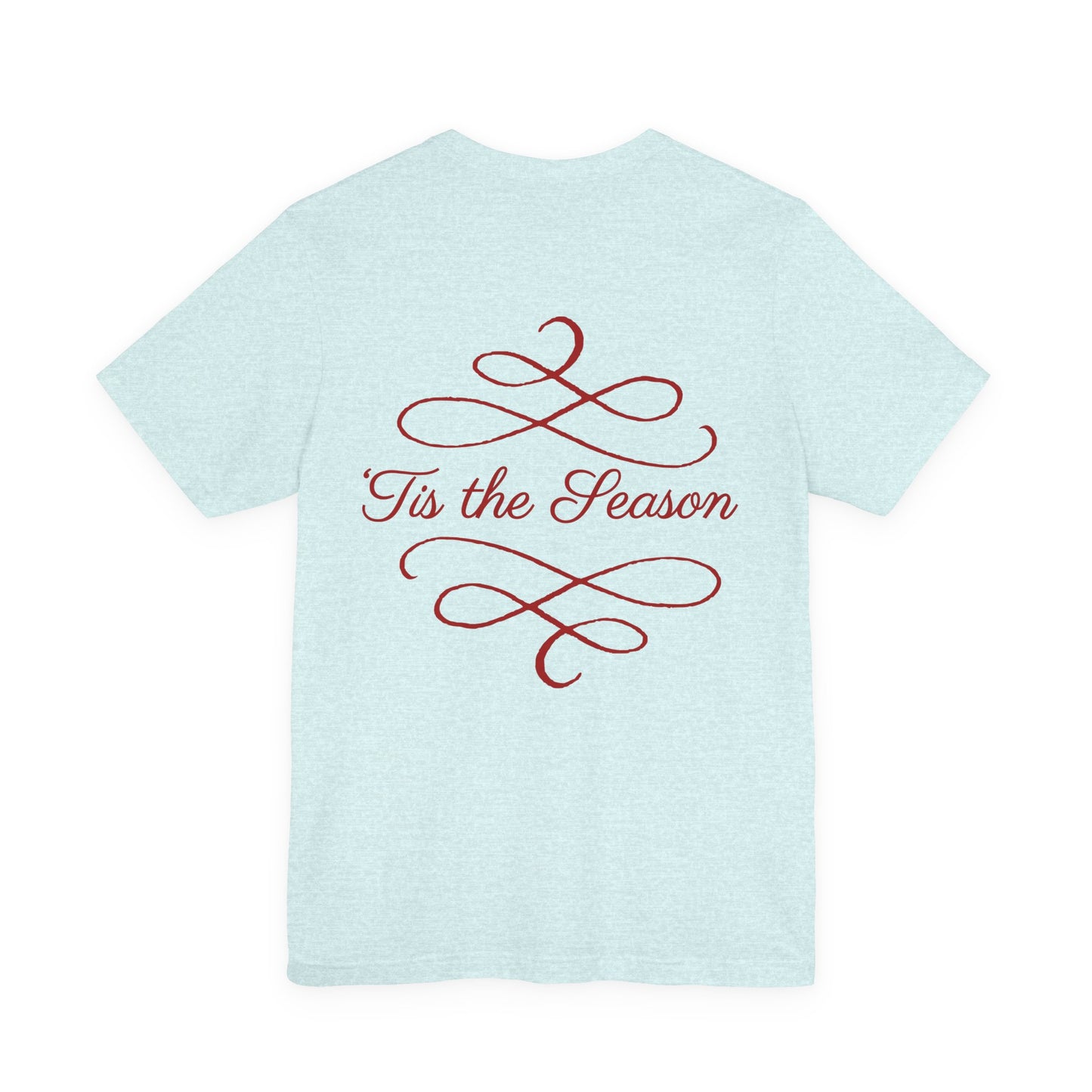 Merry Christmas Unisex Tee, Holiday T-Shirt, Festive Short Sleeve Shirt, Christmas Gift, Seasonal Apparel