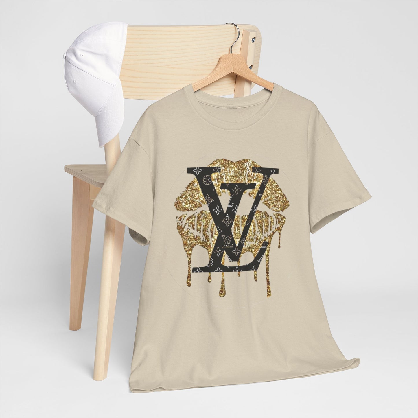 Stylish Statement Tee, Unisex Heavy Cotton T-Shirt, Casual Wear, Fashion Gift, Streetwear Essential, Trendy Graphic Shirt