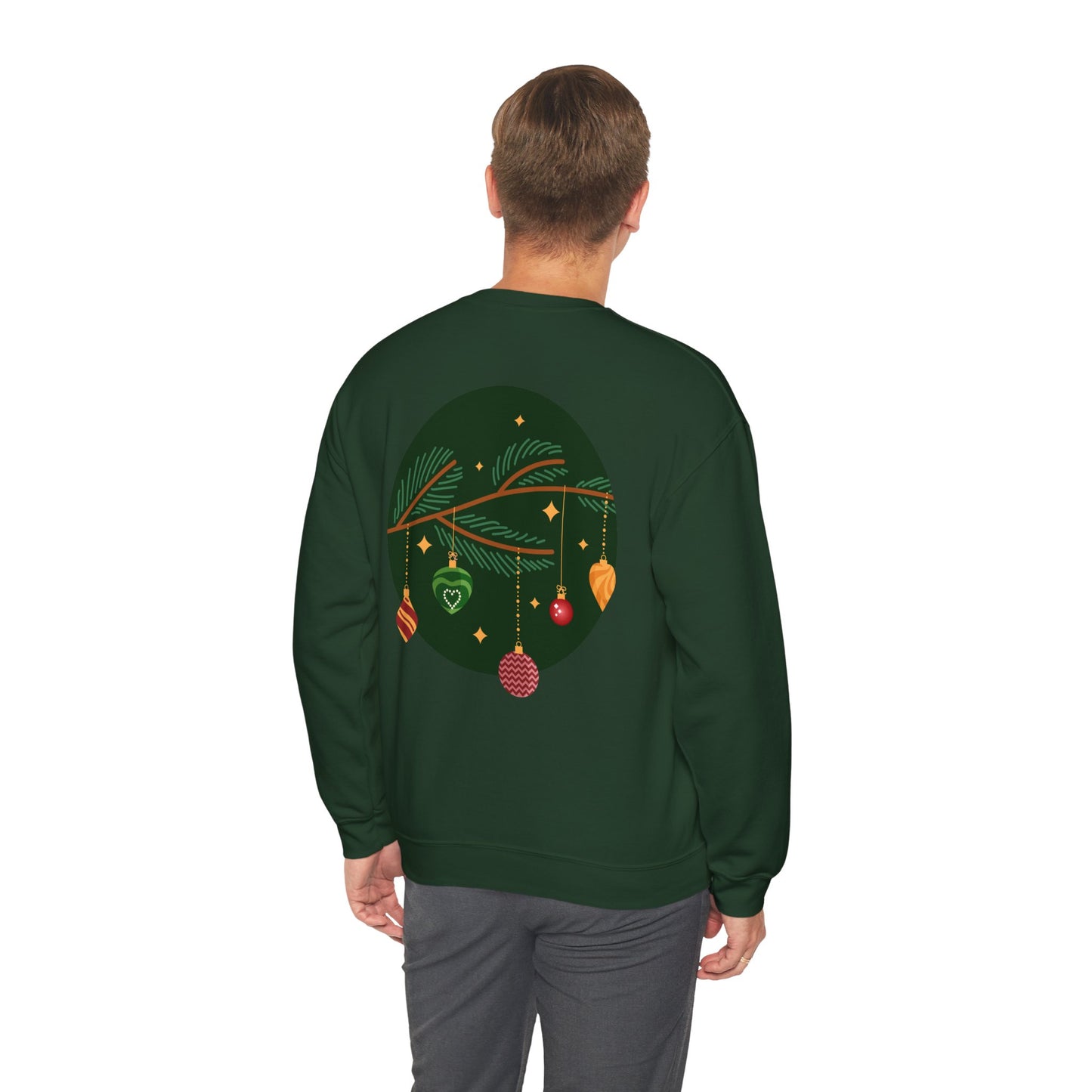 Merry Christmas Unisex Crewneck Sweatshirt, Holiday Sweater, Christmas Gift, Cozy Crewneck, Winter Fashion
