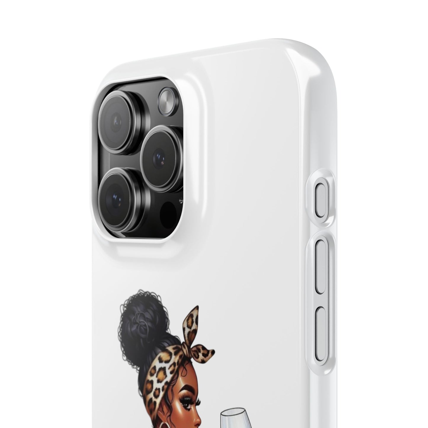 Stylish Slim Phone Case – Make Yourself a Priority, Chic Phone Cover, Gift for Her, Trendy Tech Accessory, Motivational Case