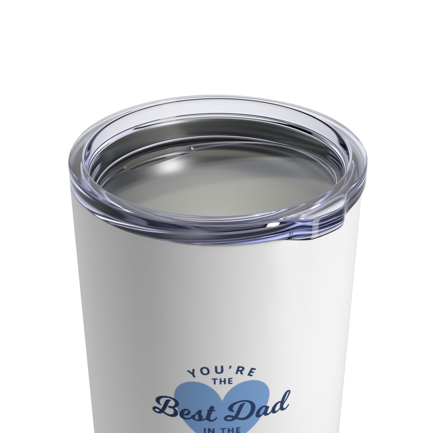 🥤 "Best Dad Ever" 10oz Tumbler 💙 | Sleek Gift for Father’s Day, Birthdays & More 🎉