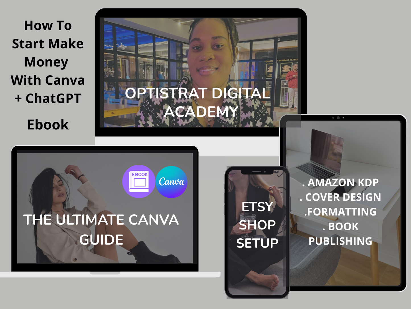How To Start Make Money With Canva + ChatGPT !!