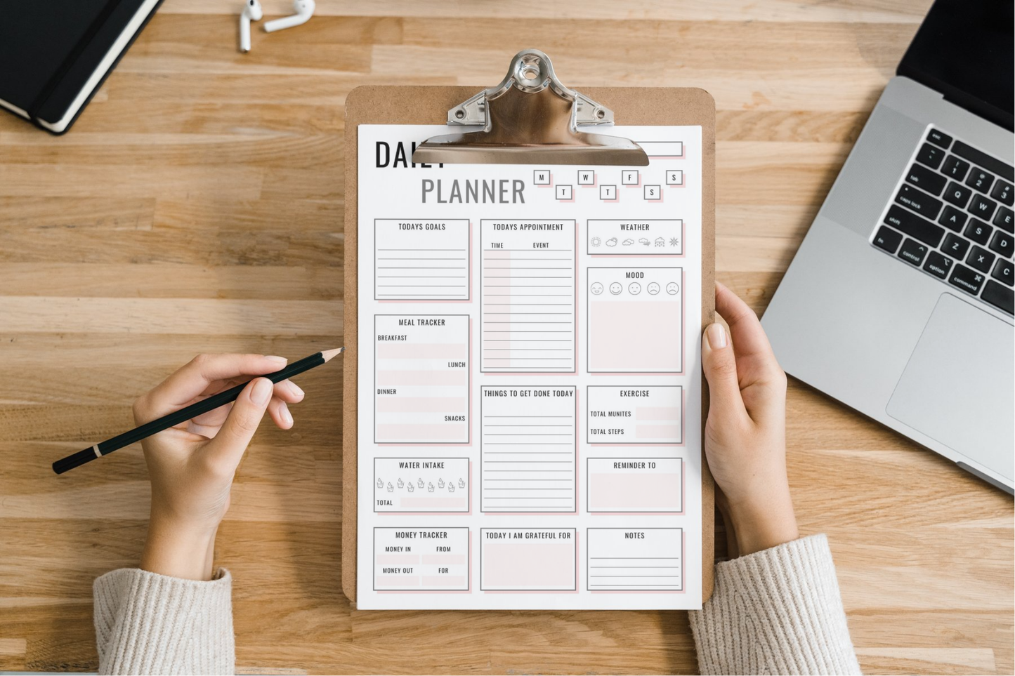 🗓️ Daily Planner – Organise Your Day, Own Your Life