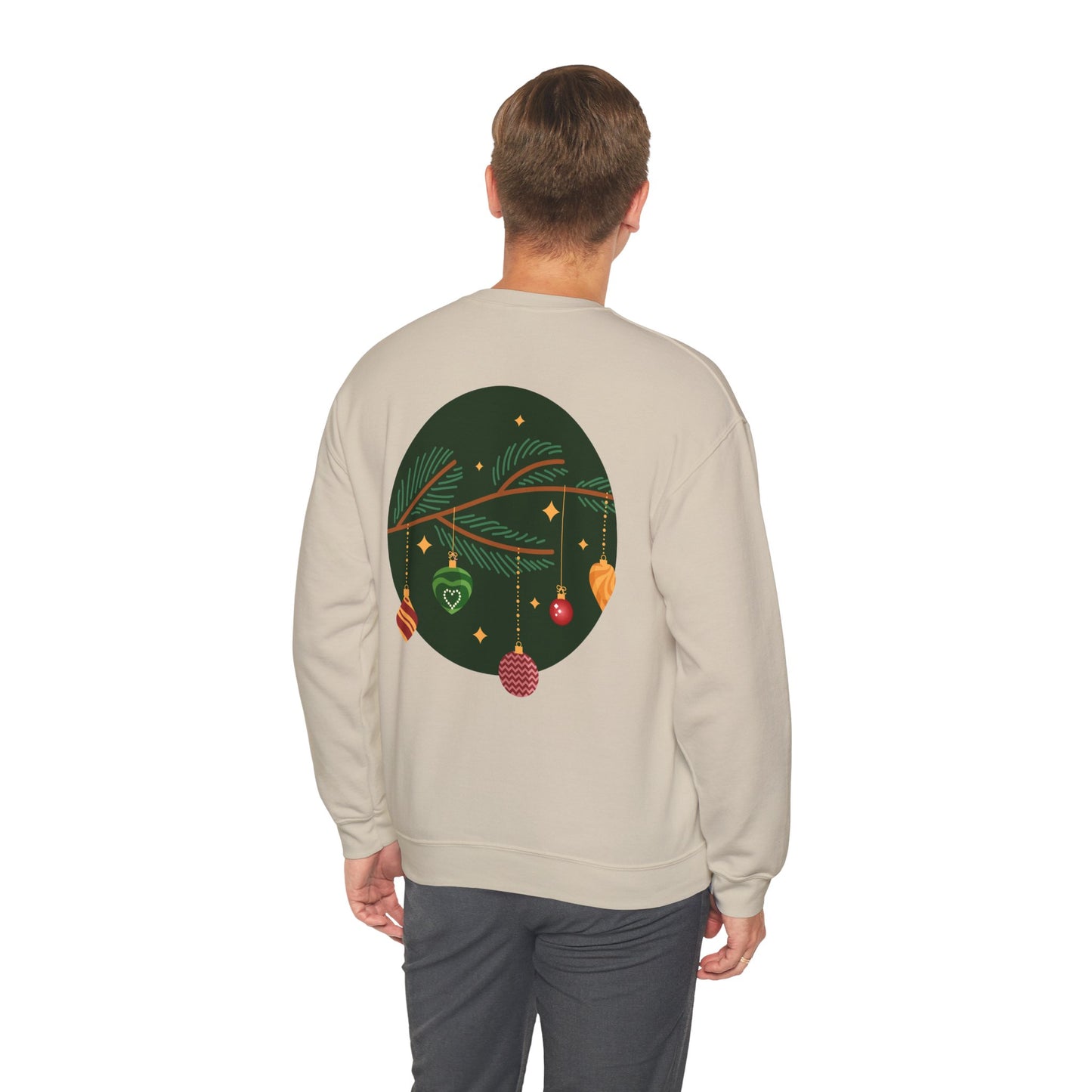 Merry Christmas Unisex Crewneck Sweatshirt, Holiday Sweater, Christmas Gift, Cozy Crewneck, Winter Fashion