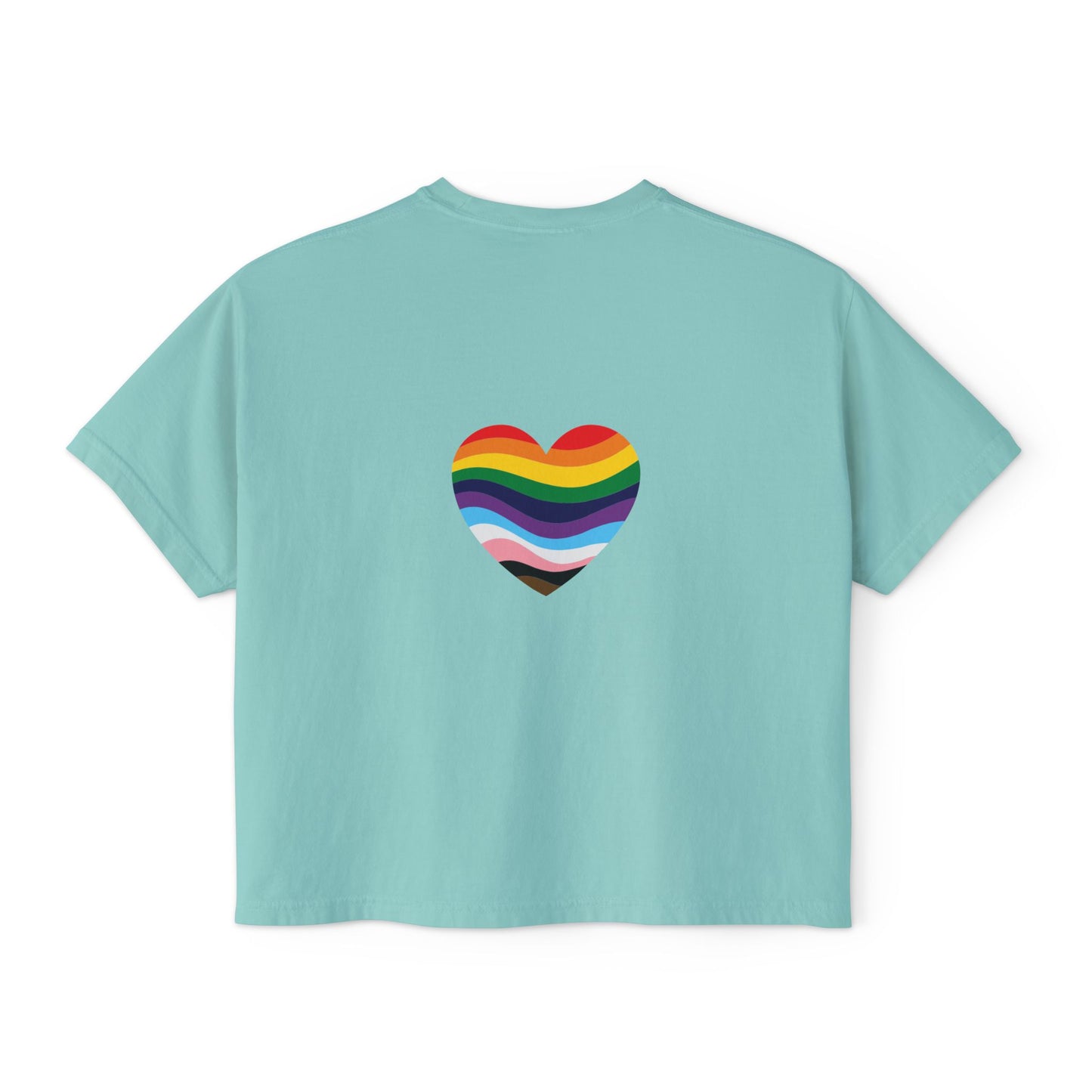 Juneteenth Boxy Tee, Women's Equality T-Shirt, LGBTQ Pride Top, Black History Month Shirt, Freedom and Unity Apparel, Celebratory [...]