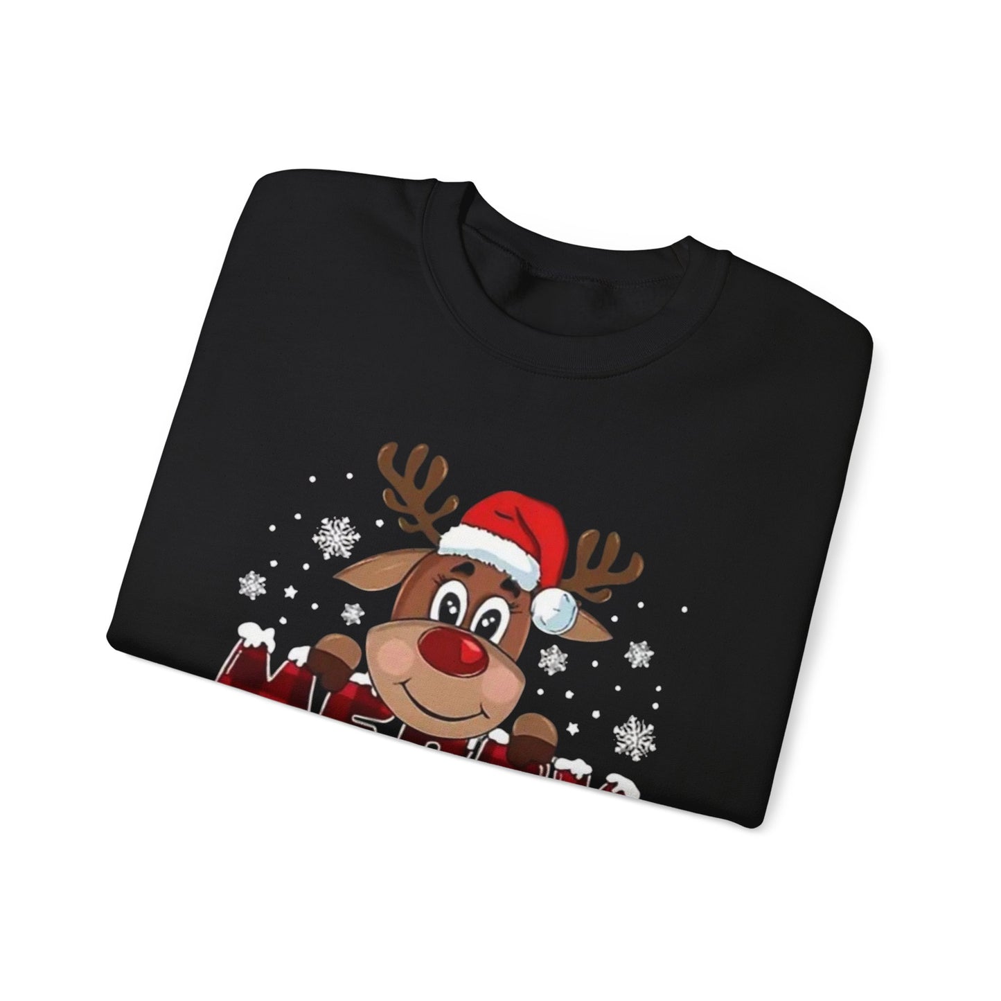 Merry Christmas Unisex Crewneck Sweatshirt, Holiday Gift, Festive Apparel, Cozy Winter Wear, Christmas Sweatshirt, Cheerful Design