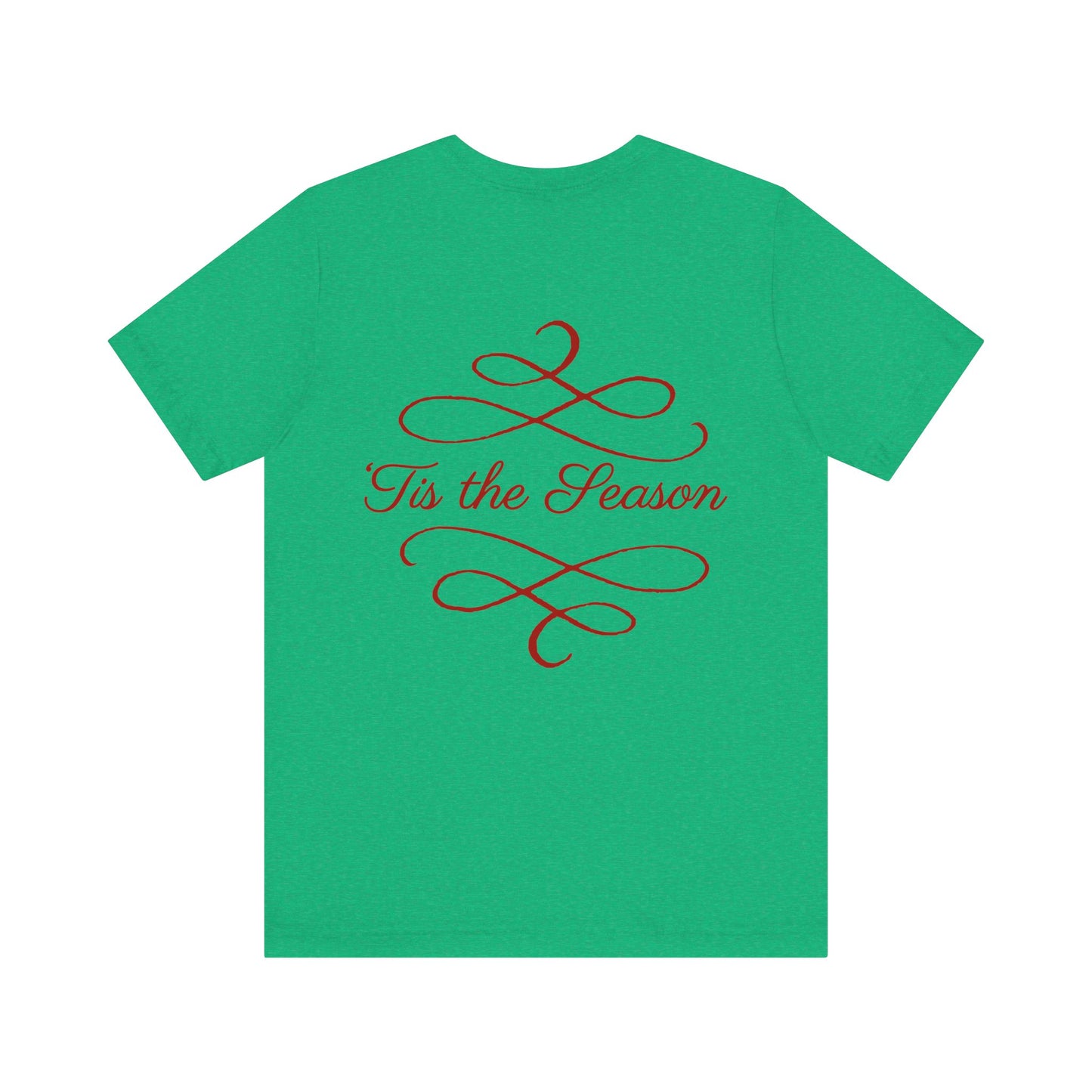Merry Christmas Unisex Tee, Holiday T-Shirt, Festive Short Sleeve Shirt, Christmas Gift, Seasonal Apparel