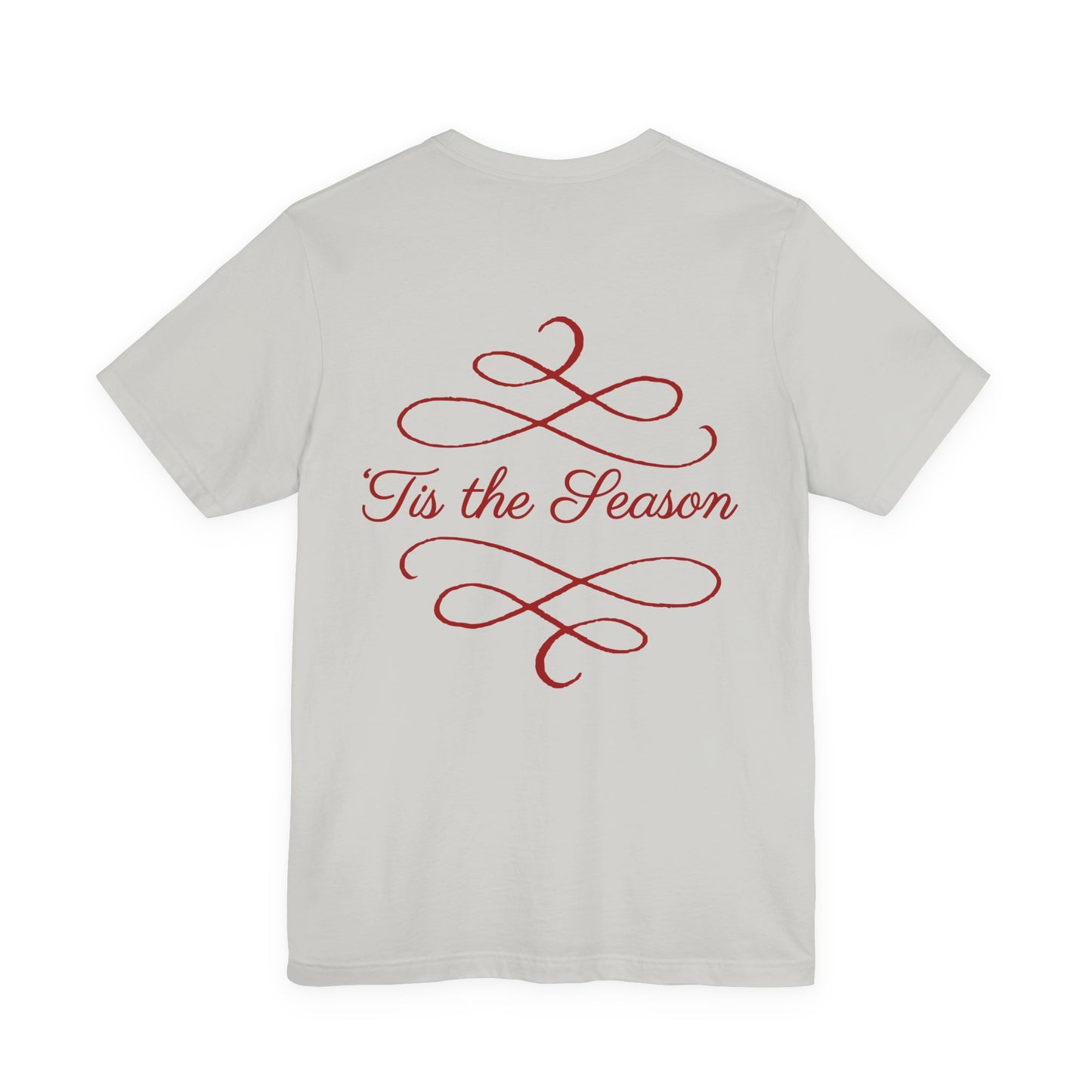 Merry Christmas Unisex Tee, Holiday T-Shirt, Festive Short Sleeve Shirt, Christmas Gift, Seasonal Apparel