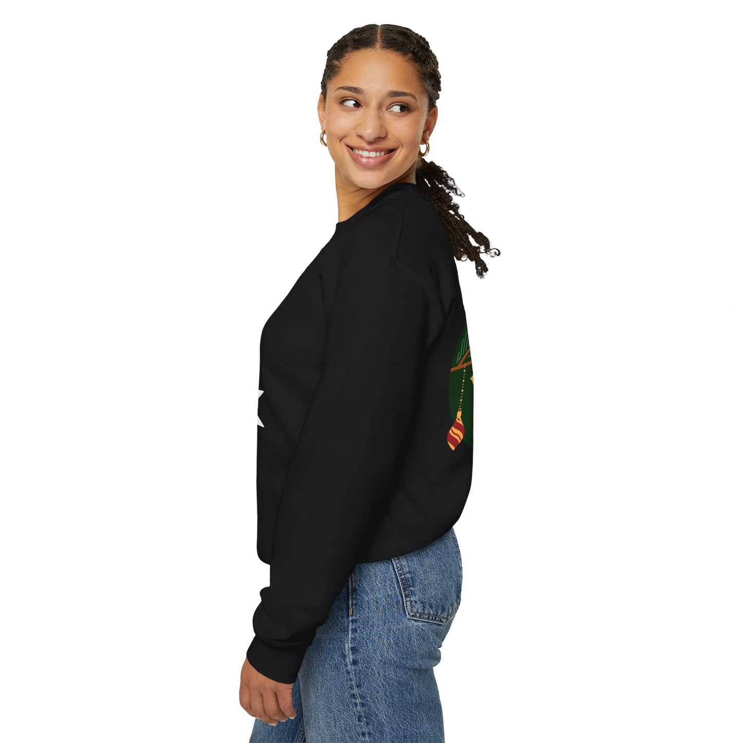 Merry Christmas Unisex Crewneck Sweatshirt, Holiday Sweater, Christmas Gift, Cozy Crewneck, Winter Fashion