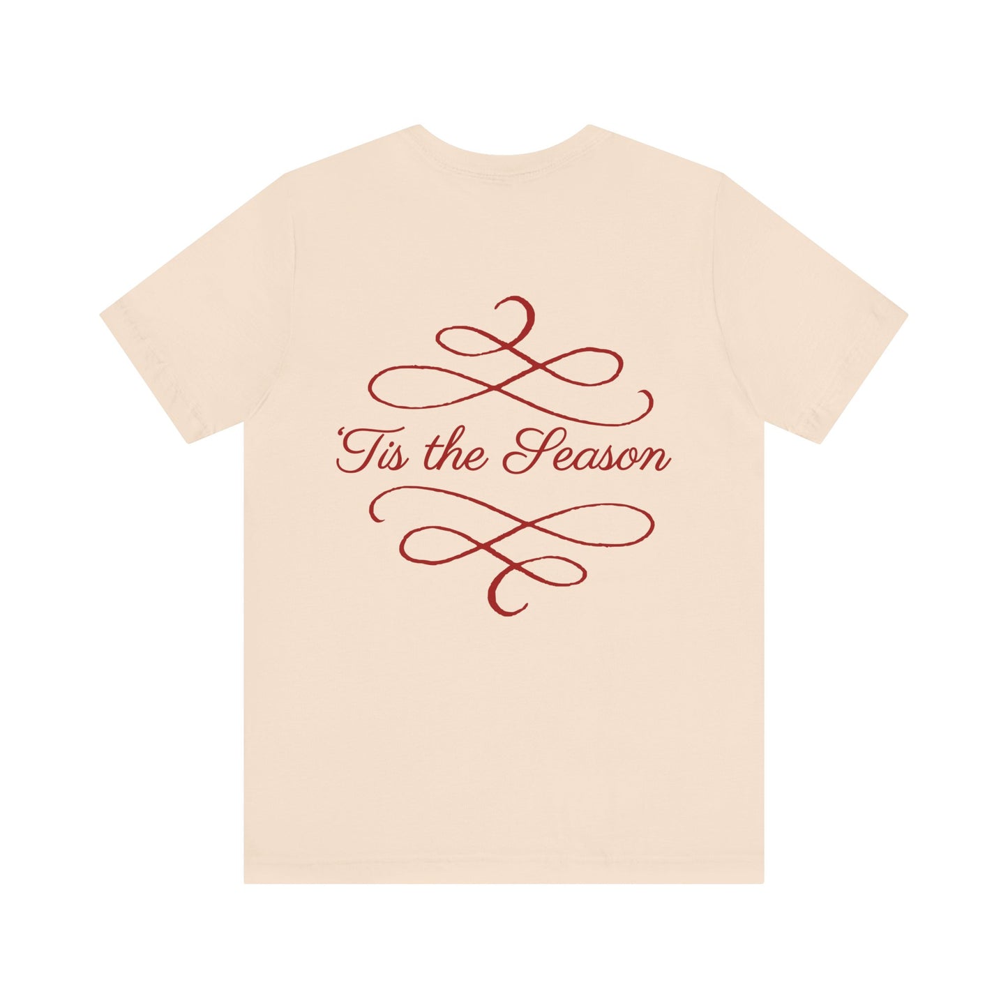 Merry Christmas Unisex Tee, Holiday T-Shirt, Festive Short Sleeve Shirt, Christmas Gift, Seasonal Apparel