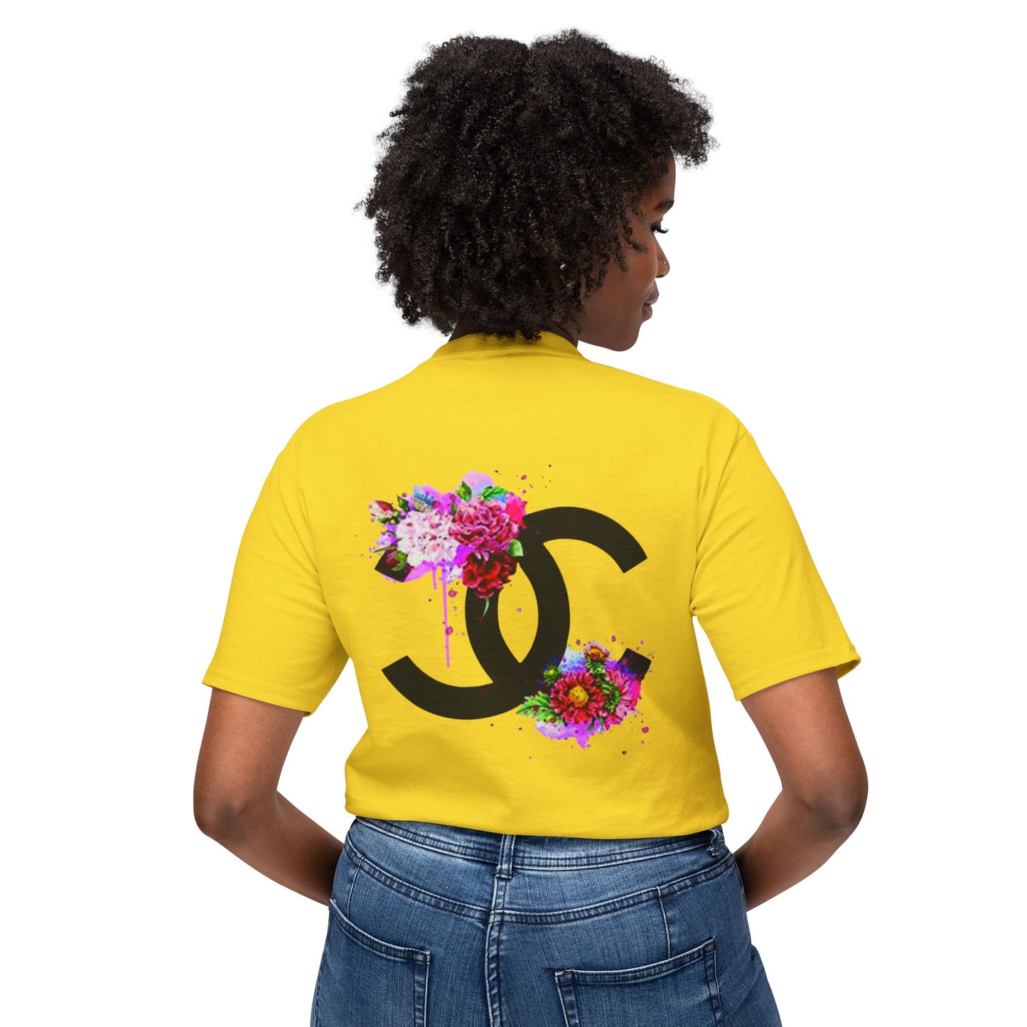Chic Floral Graphic Tee, Trendy Fashion Top, Gift for Fashion Lovers, Stylish Unisex Cotton T-shirt, Unique Art Apparel, Everyday [...]