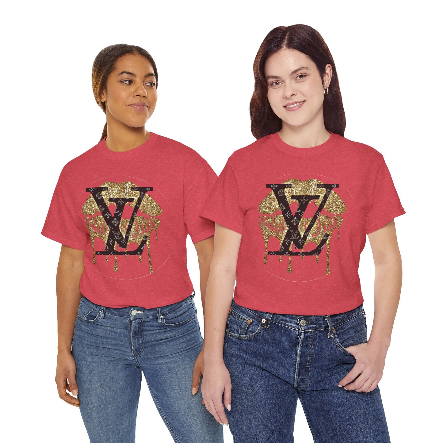 Stylish Statement Tee, Unisex Heavy Cotton T-Shirt, Casual Wear, Fashion Gift, Streetwear Essential, Trendy Graphic Shirt