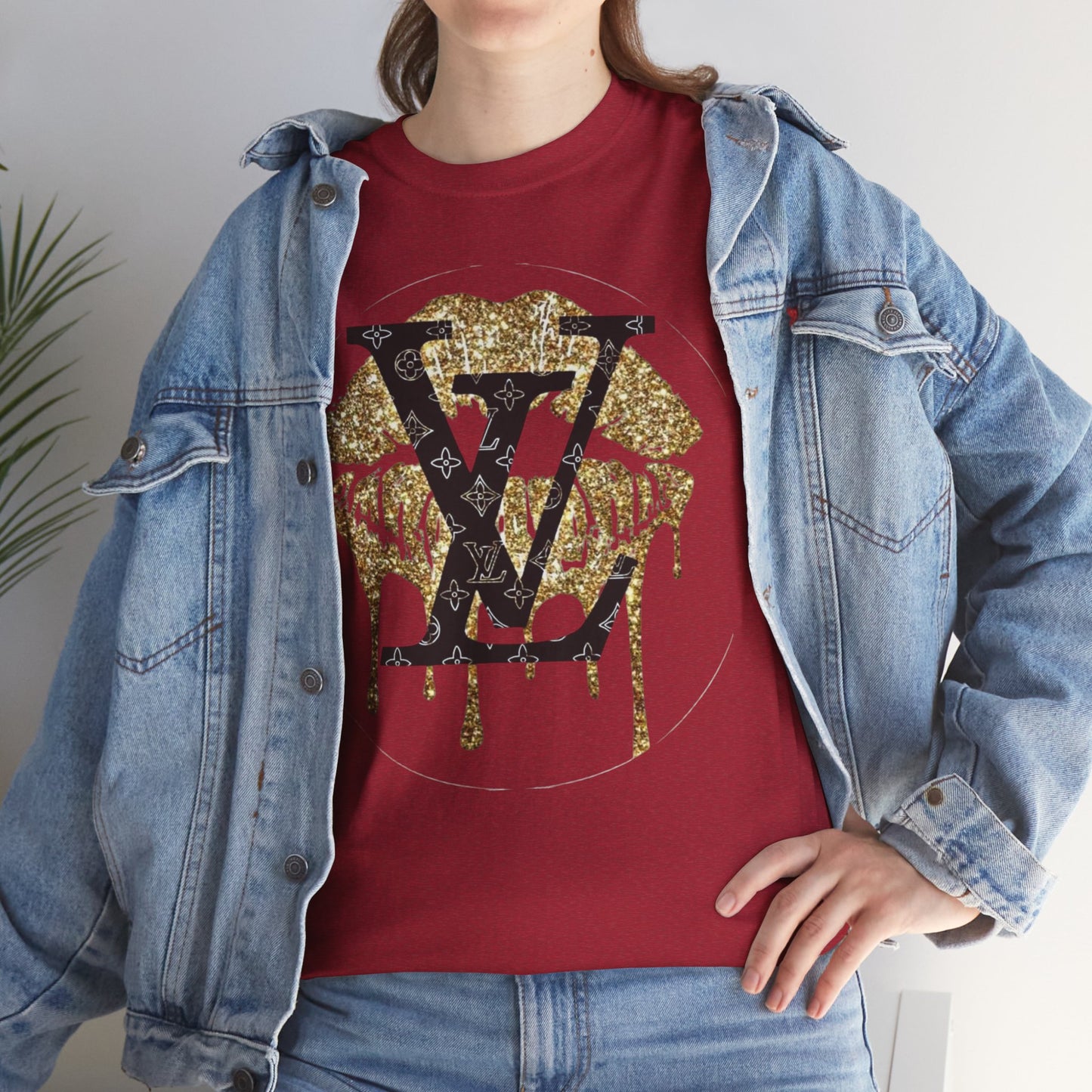 Stylish Statement Tee, Unisex Heavy Cotton T-Shirt, Casual Wear, Fashion Gift, Streetwear Essential, Trendy Graphic Shirt