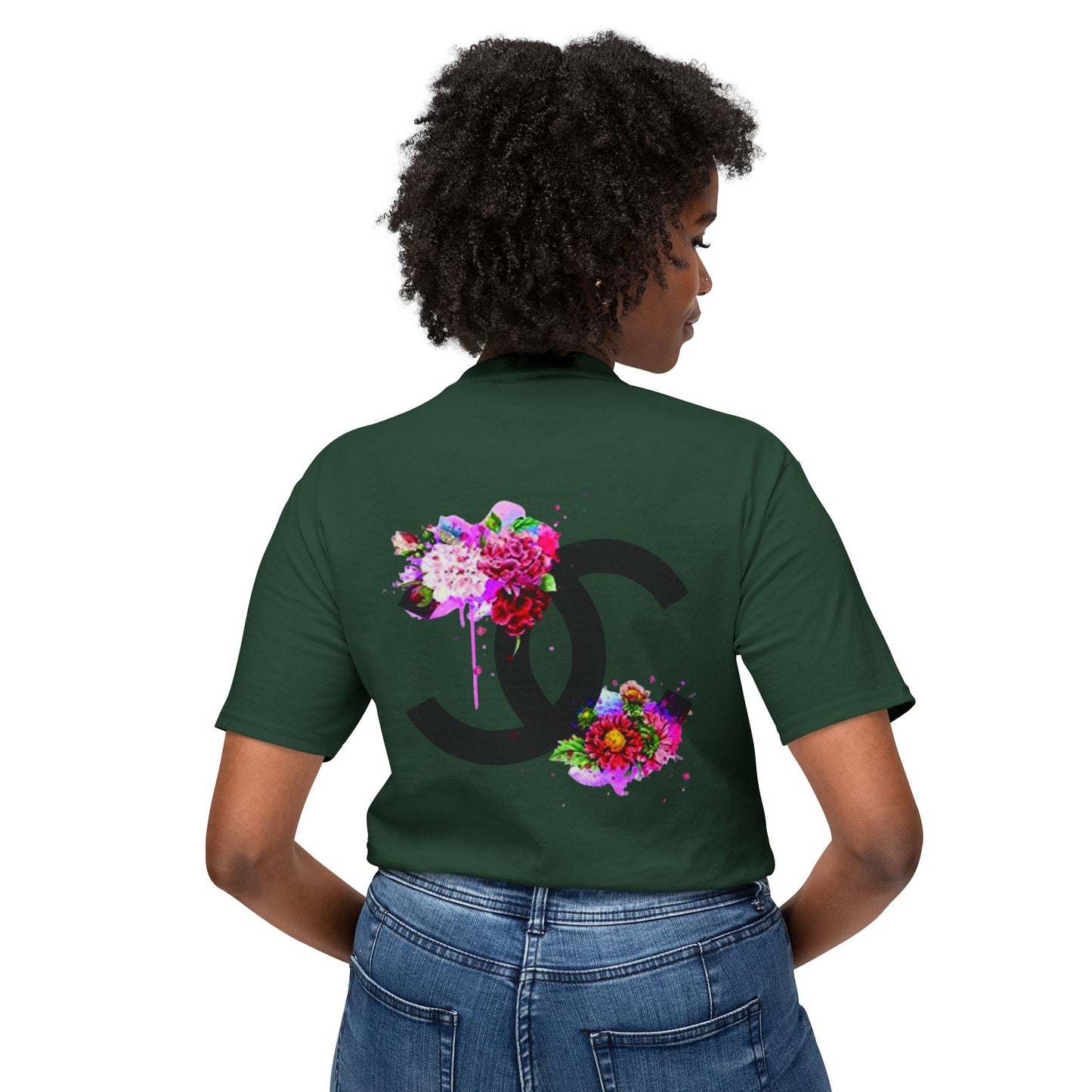 Chic Floral Graphic Tee, Trendy Fashion Top, Gift for Fashion Lovers, Stylish Unisex Cotton T-shirt, Unique Art Apparel, Everyday [...]