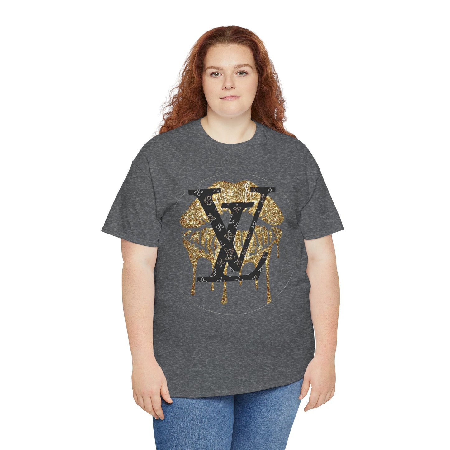 Stylish Statement Tee, Unisex Heavy Cotton T-Shirt, Casual Wear, Fashion Gift, Streetwear Essential, Trendy Graphic Shirt