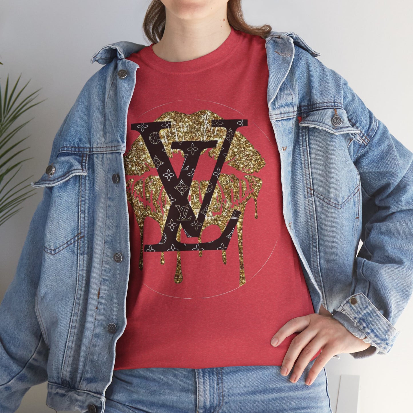 Stylish Statement Tee, Unisex Heavy Cotton T-Shirt, Casual Wear, Fashion Gift, Streetwear Essential, Trendy Graphic Shirt