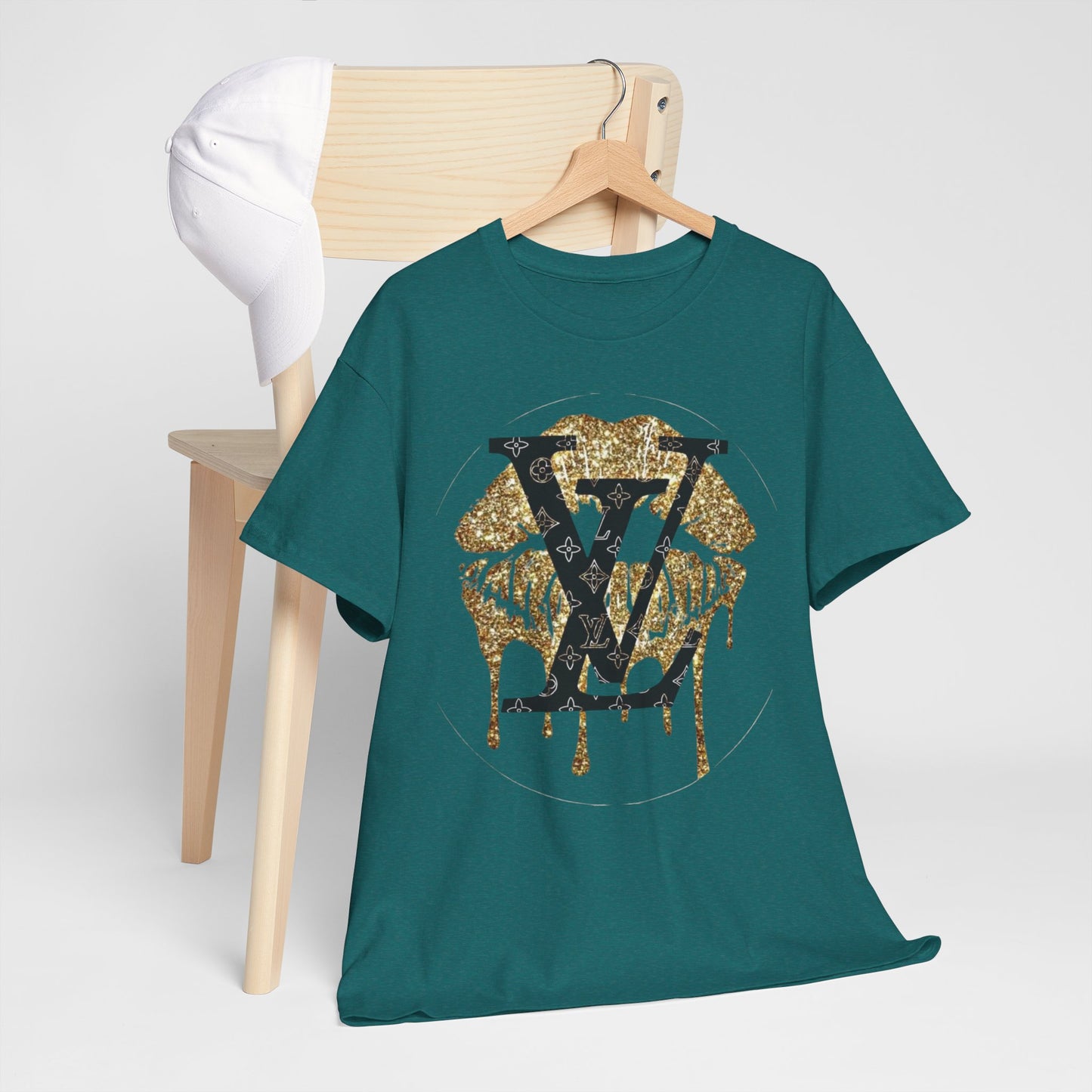 Stylish Statement Tee, Unisex Heavy Cotton T-Shirt, Casual Wear, Fashion Gift, Streetwear Essential, Trendy Graphic Shirt