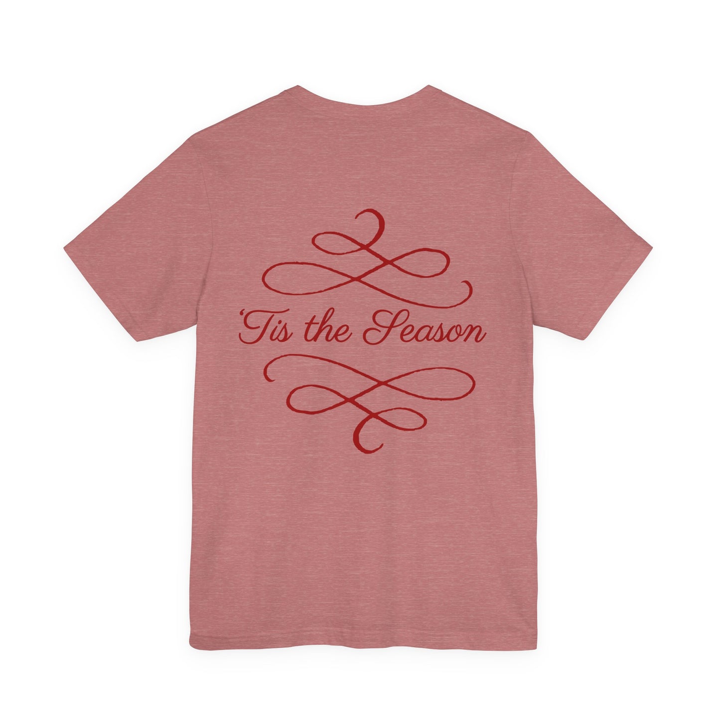 Merry Christmas Unisex Tee, Holiday T-Shirt, Festive Short Sleeve Shirt, Christmas Gift, Seasonal Apparel