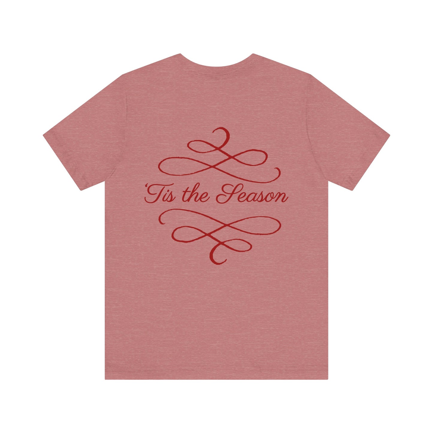 Merry Christmas Unisex Tee, Holiday T-Shirt, Festive Short Sleeve Shirt, Christmas Gift, Seasonal Apparel