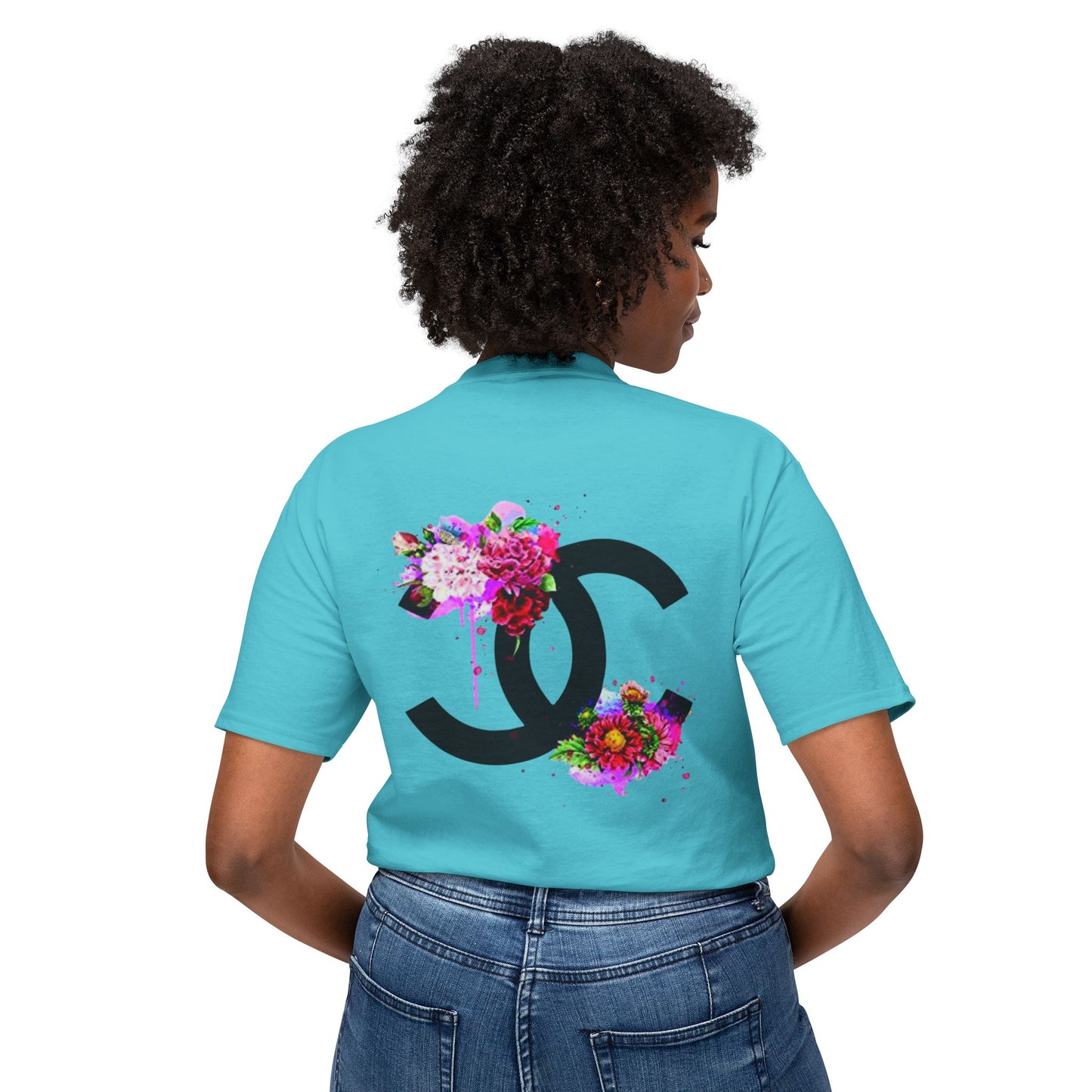 Chic Floral Graphic Tee, Trendy Fashion Top, Gift for Fashion Lovers, Stylish Unisex Cotton T-shirt, Unique Art Apparel, Everyday [...]