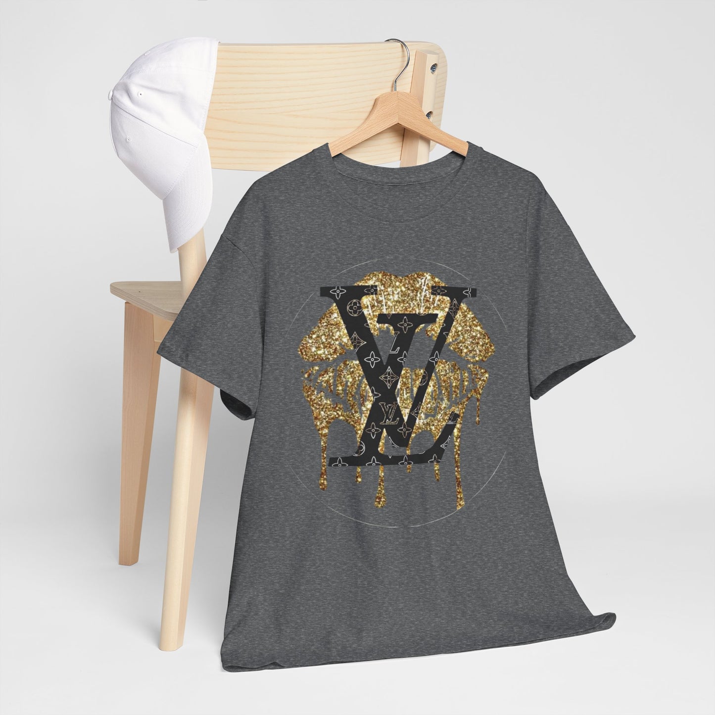 Stylish Statement Tee, Unisex Heavy Cotton T-Shirt, Casual Wear, Fashion Gift, Streetwear Essential, Trendy Graphic Shirt