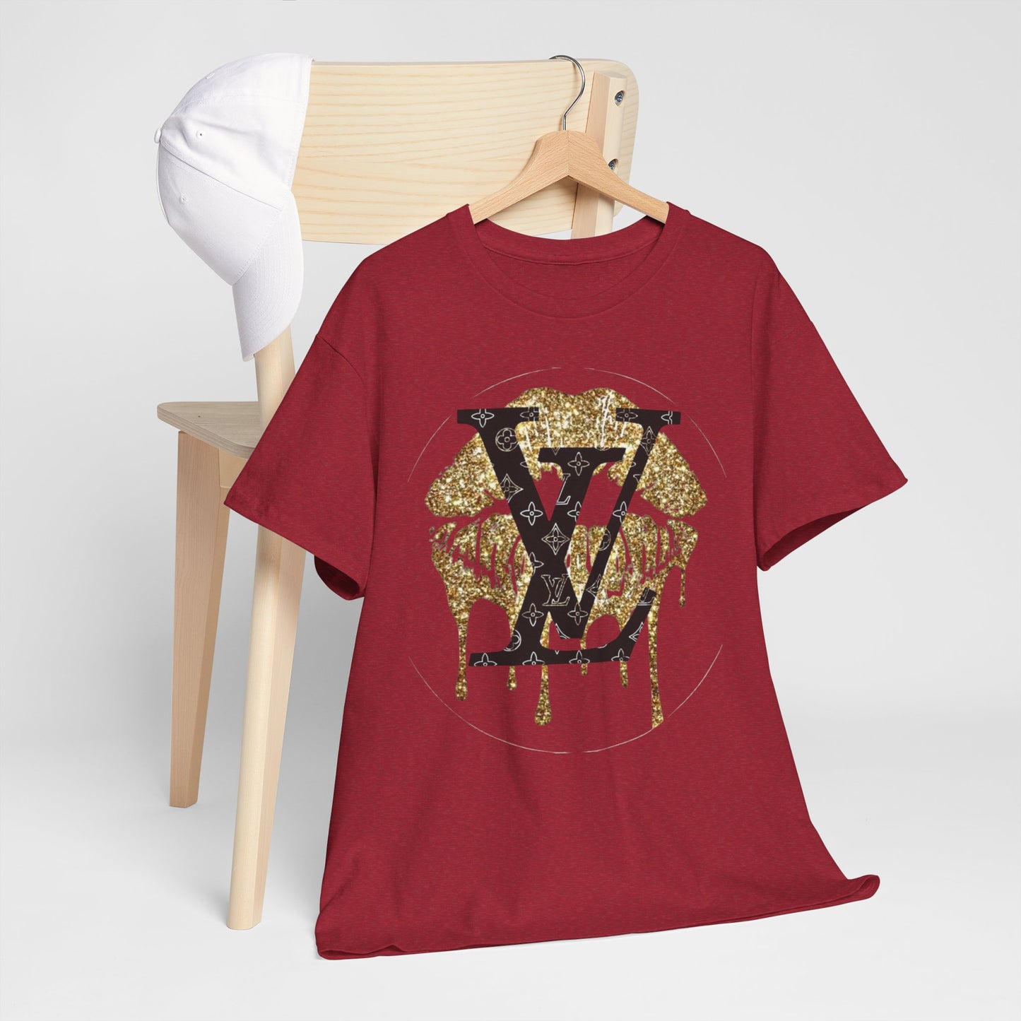 Stylish Statement Tee, Unisex Heavy Cotton T-Shirt, Casual Wear, Fashion Gift, Streetwear Essential, Trendy Graphic Shirt