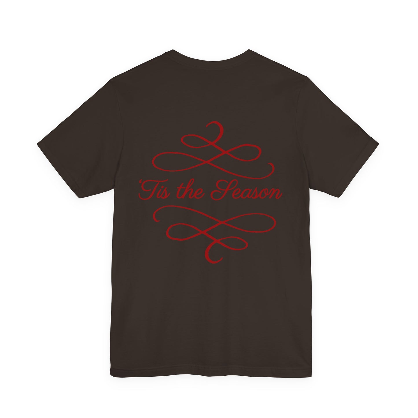 Merry Christmas Unisex Tee, Holiday T-Shirt, Festive Short Sleeve Shirt, Christmas Gift, Seasonal Apparel